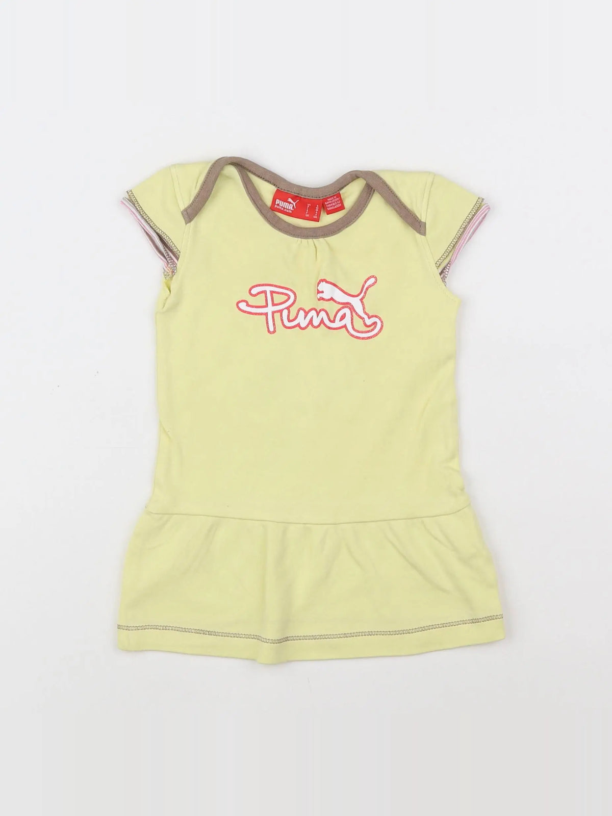 Puma - robe jaune - 6 ans