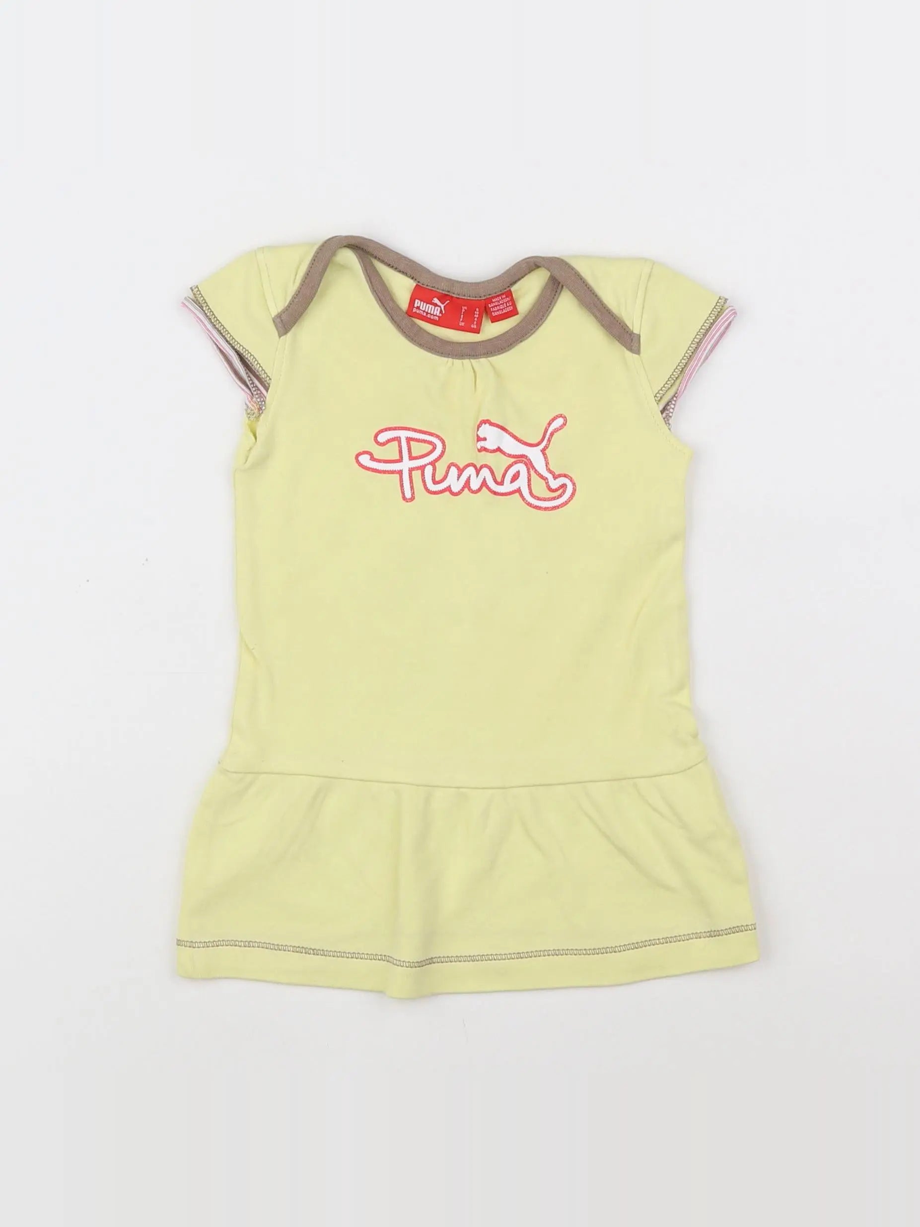 Puma - robe jaune - 6 ans