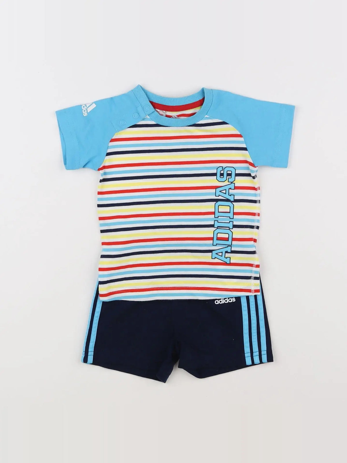 Adidas - ensemble multicolore - 6/9 mois