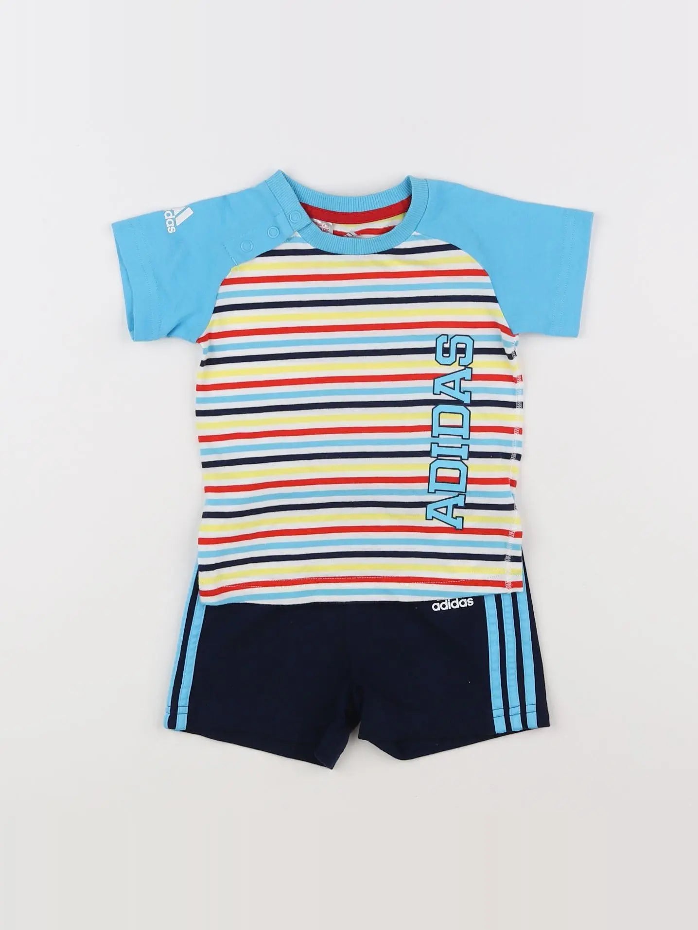 Adidas - ensemble multicolore - 6/9 mois