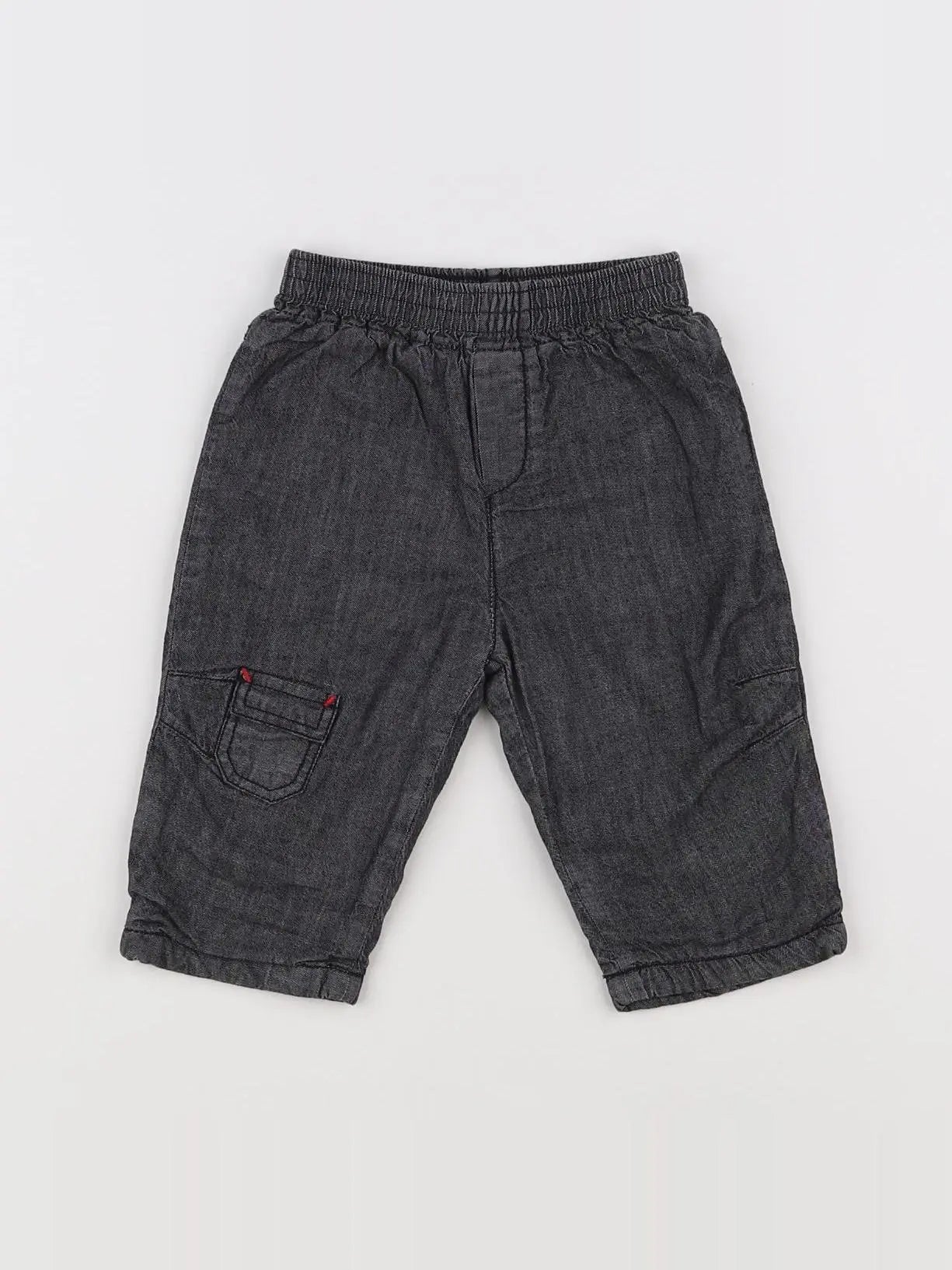 Catimini - jean doublé gris - 6 mois
