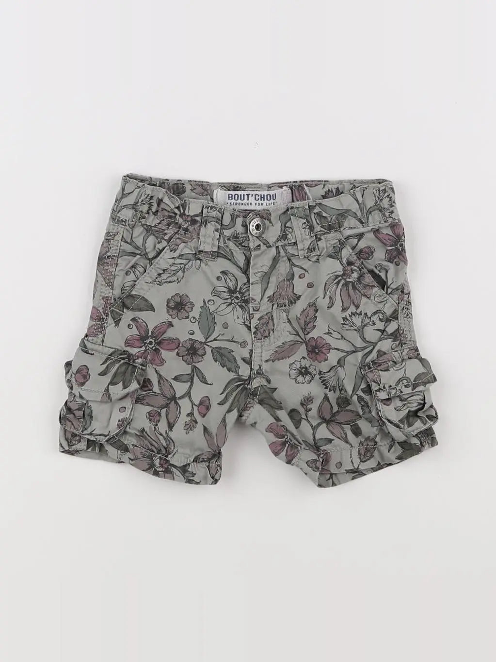 Boutchou - short multicolore - 6 mois