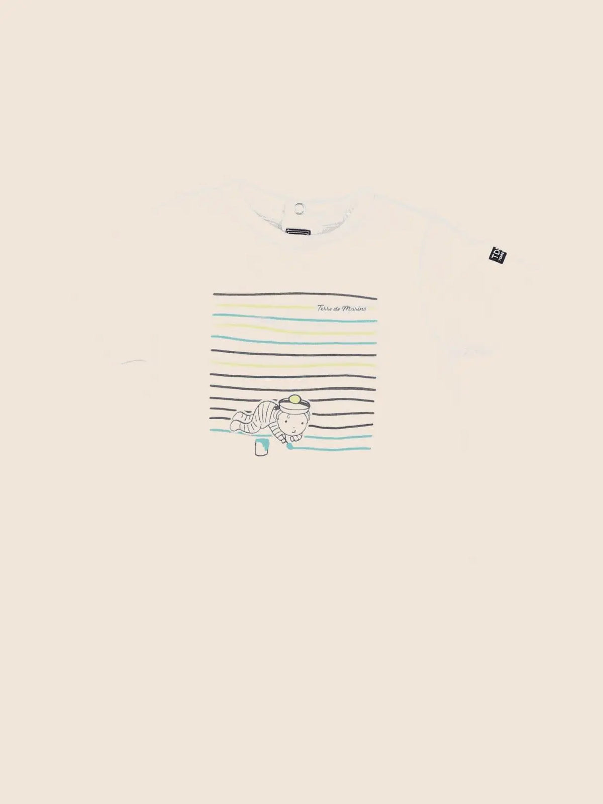 Terre de marins - tee-shirt multicolore - 12 mois