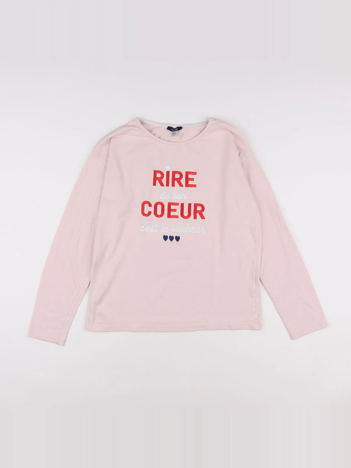 Okaidi - tee-shirt rose - 14 ans