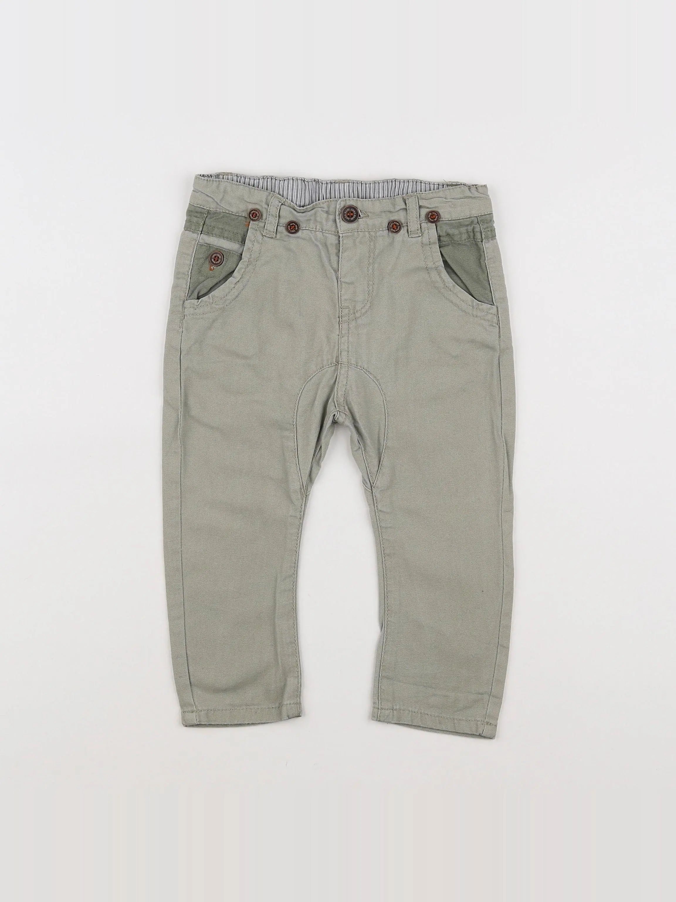 Zara - short vert - 12/18 mois