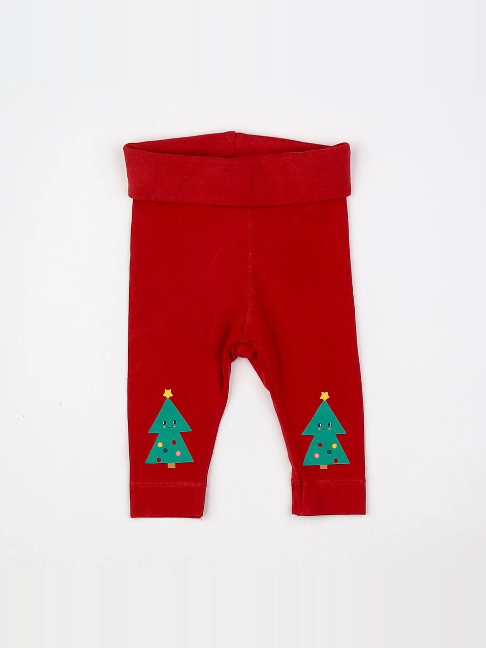 H&M - legging rouge - 1 mois