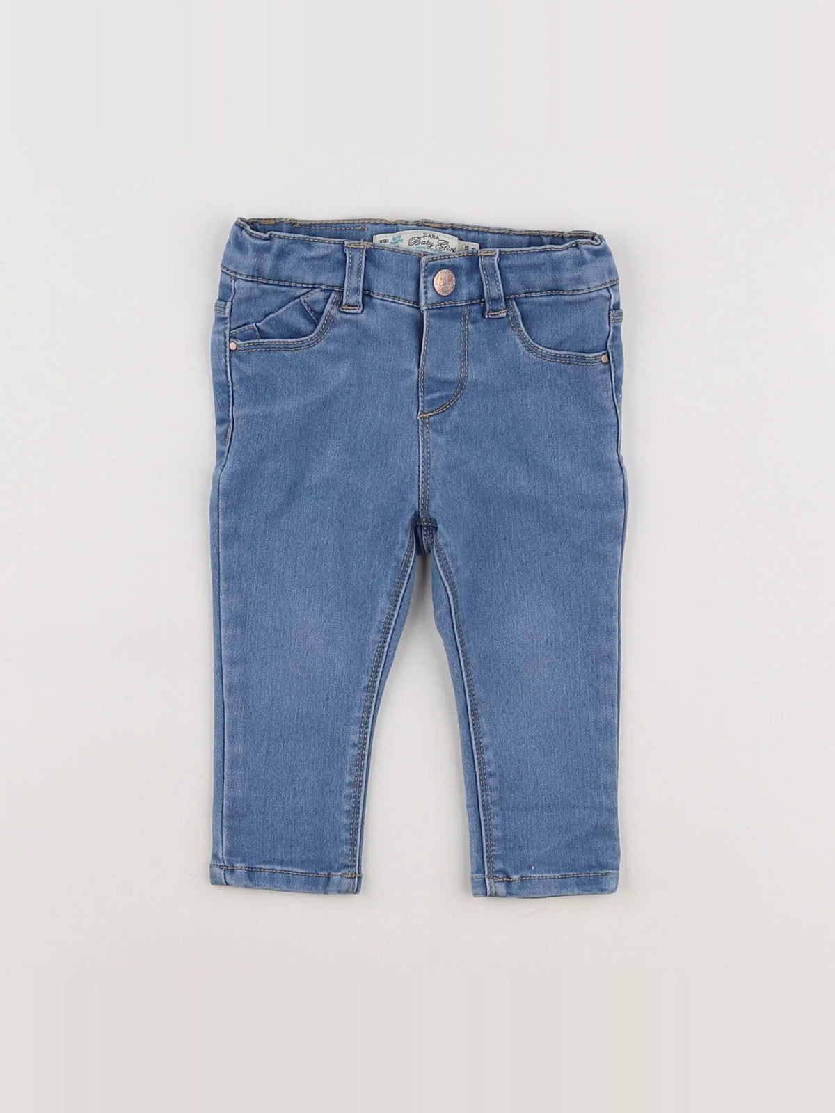 Zara - jean bleu - 6/9 mois