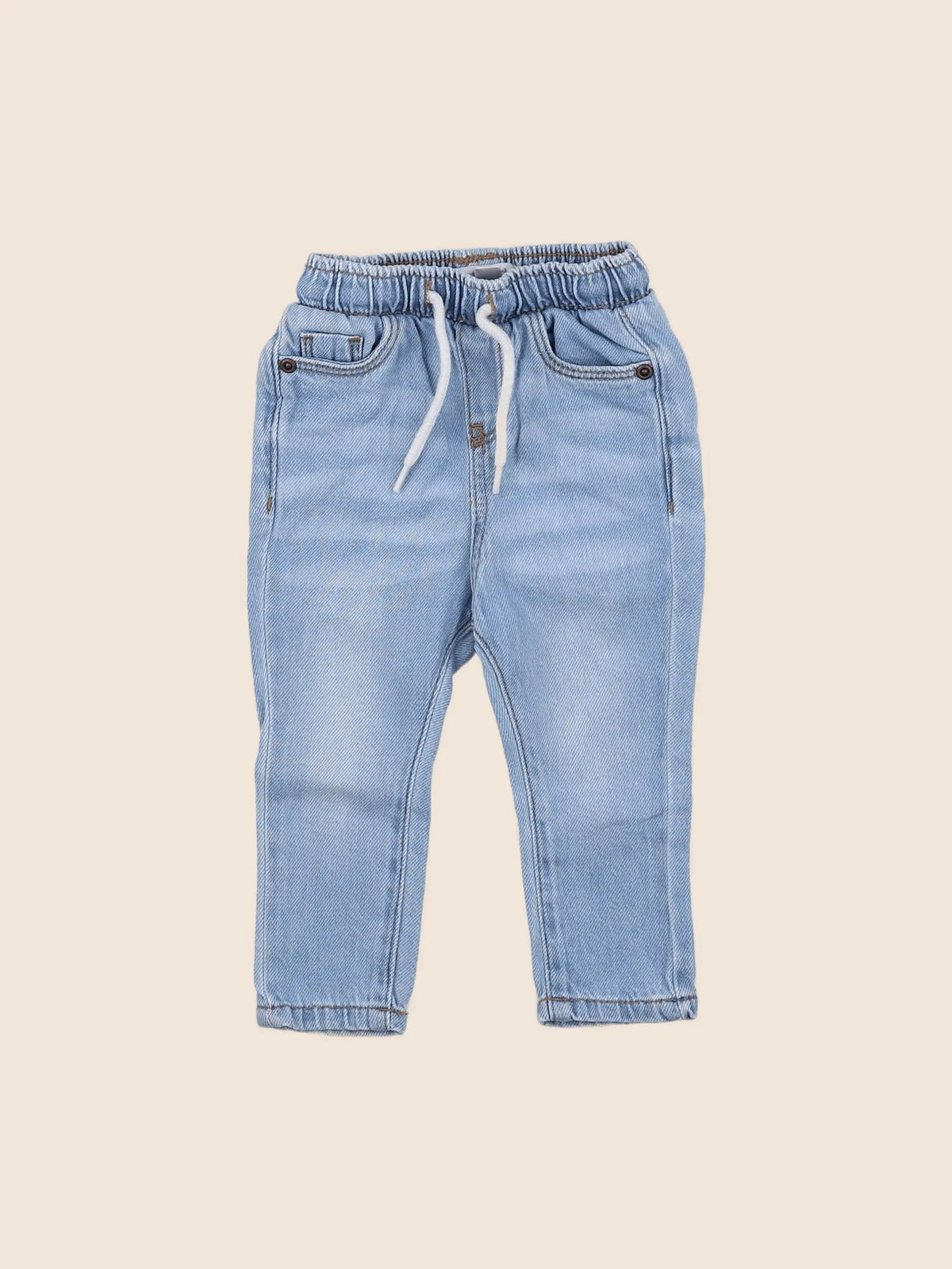 Vertbaudet - jean bleu - 6 mois