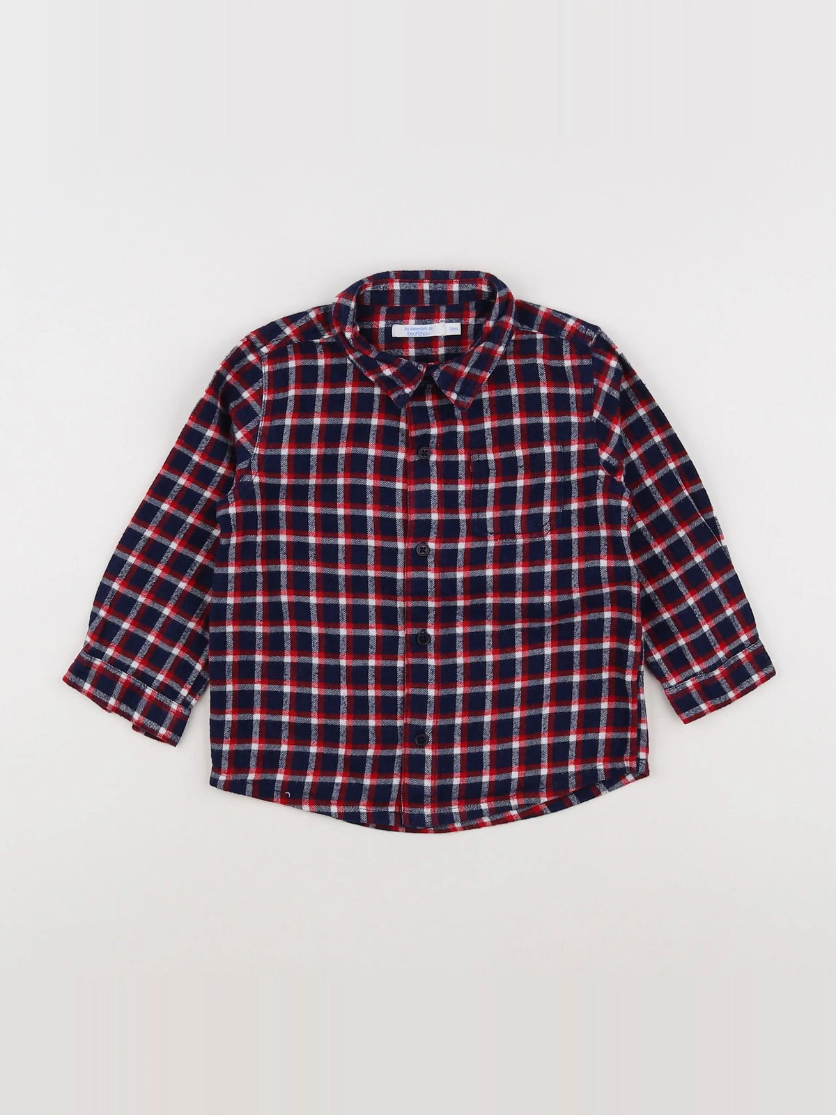 Boutchou - chemise multicolore - 18 mois