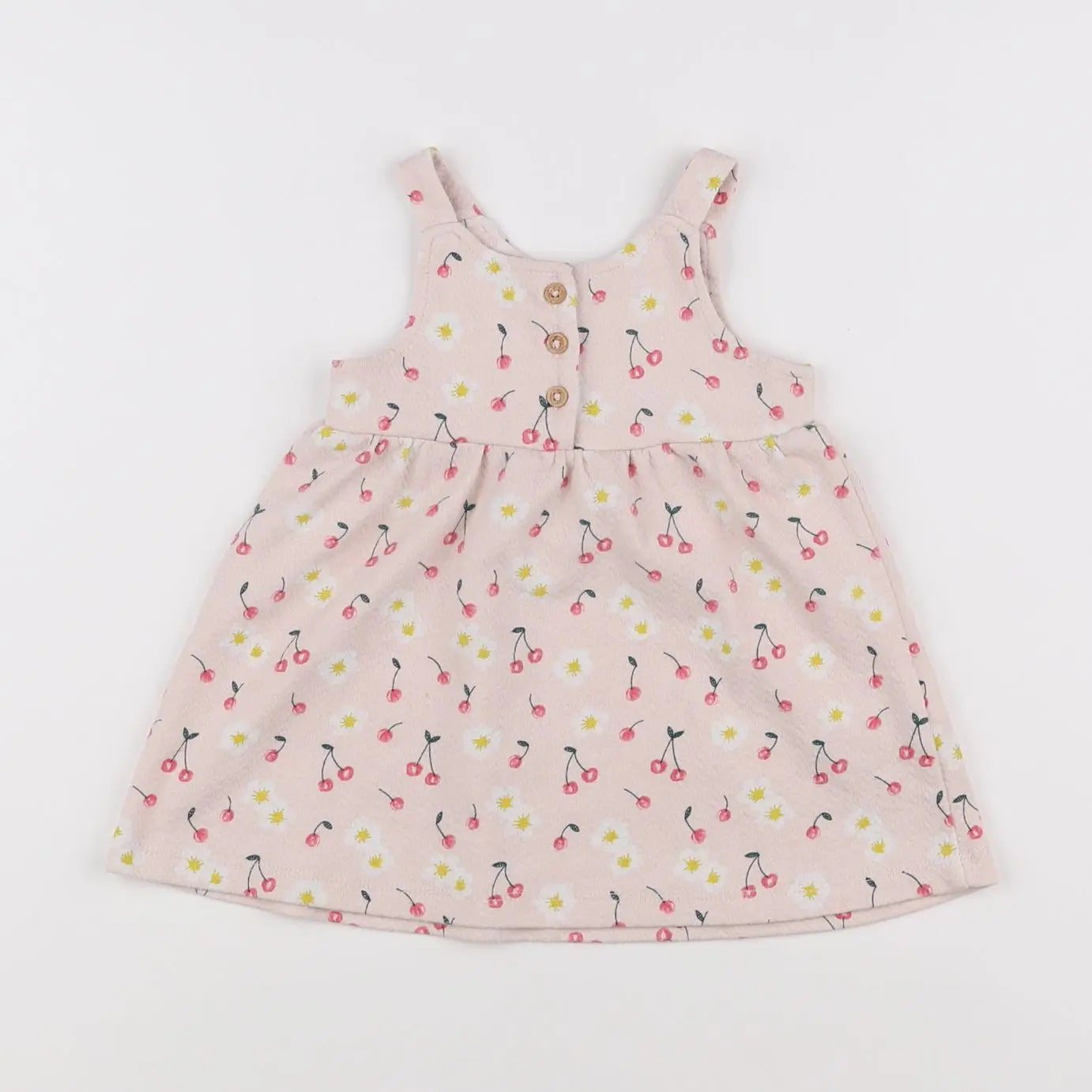 Vertbaudet - robe rose - 9 mois