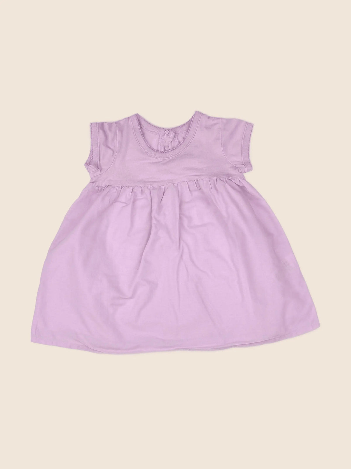 Petit Bateau - robe violet - 6 mois