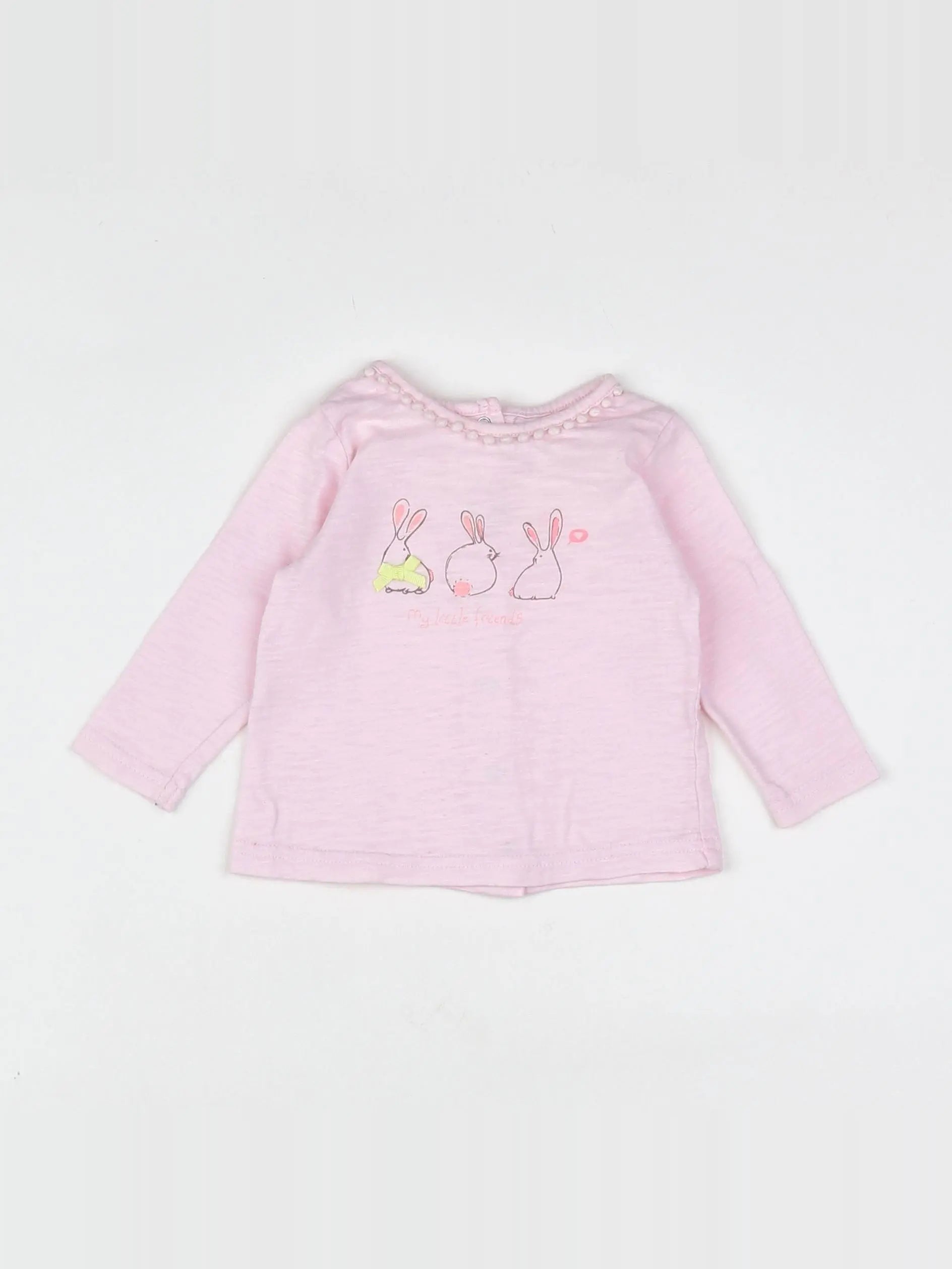 Tape à l'oeil - tee-shirt rose - 6 mois
