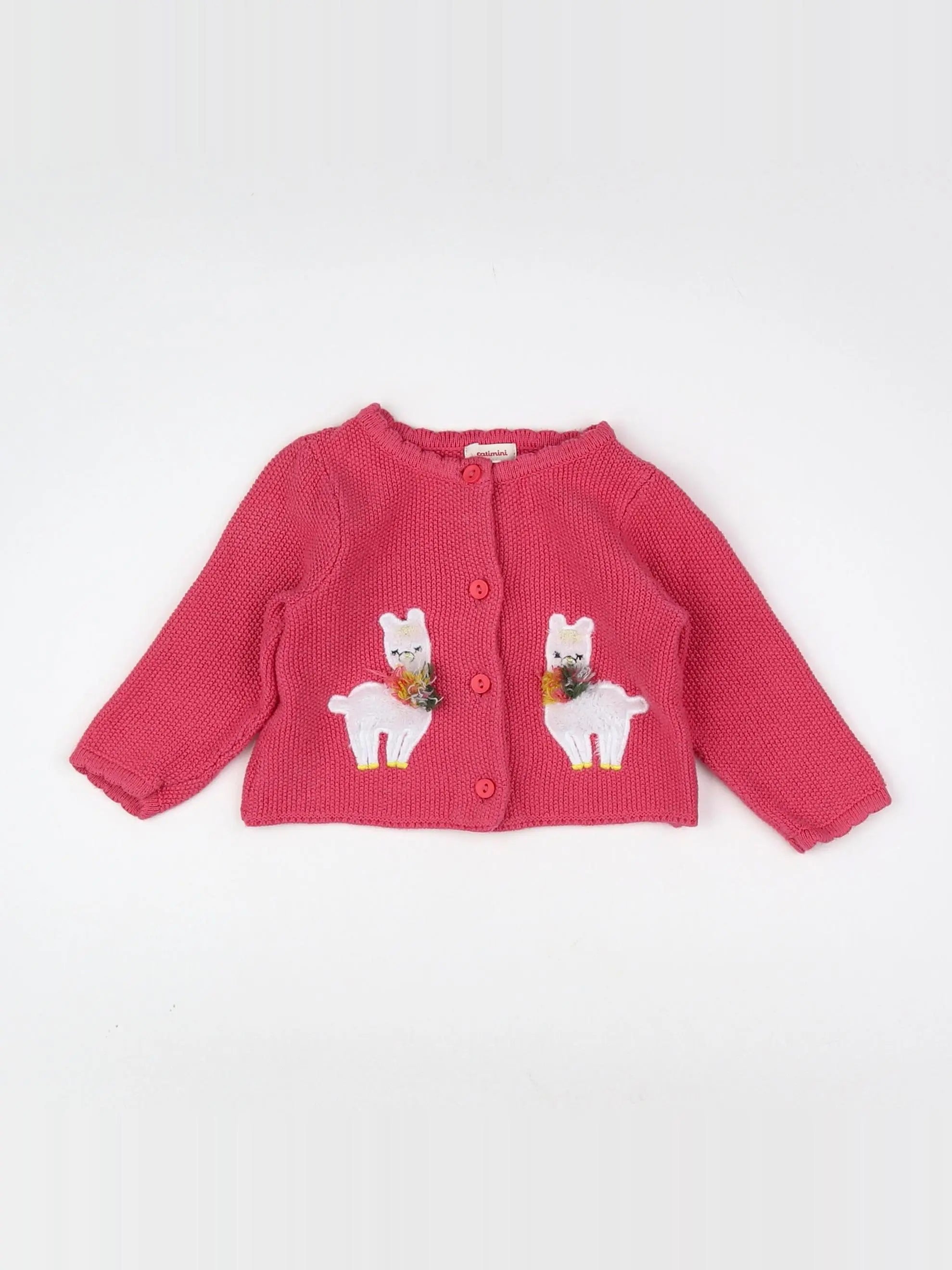 Catimini - gilet rose - 3 mois