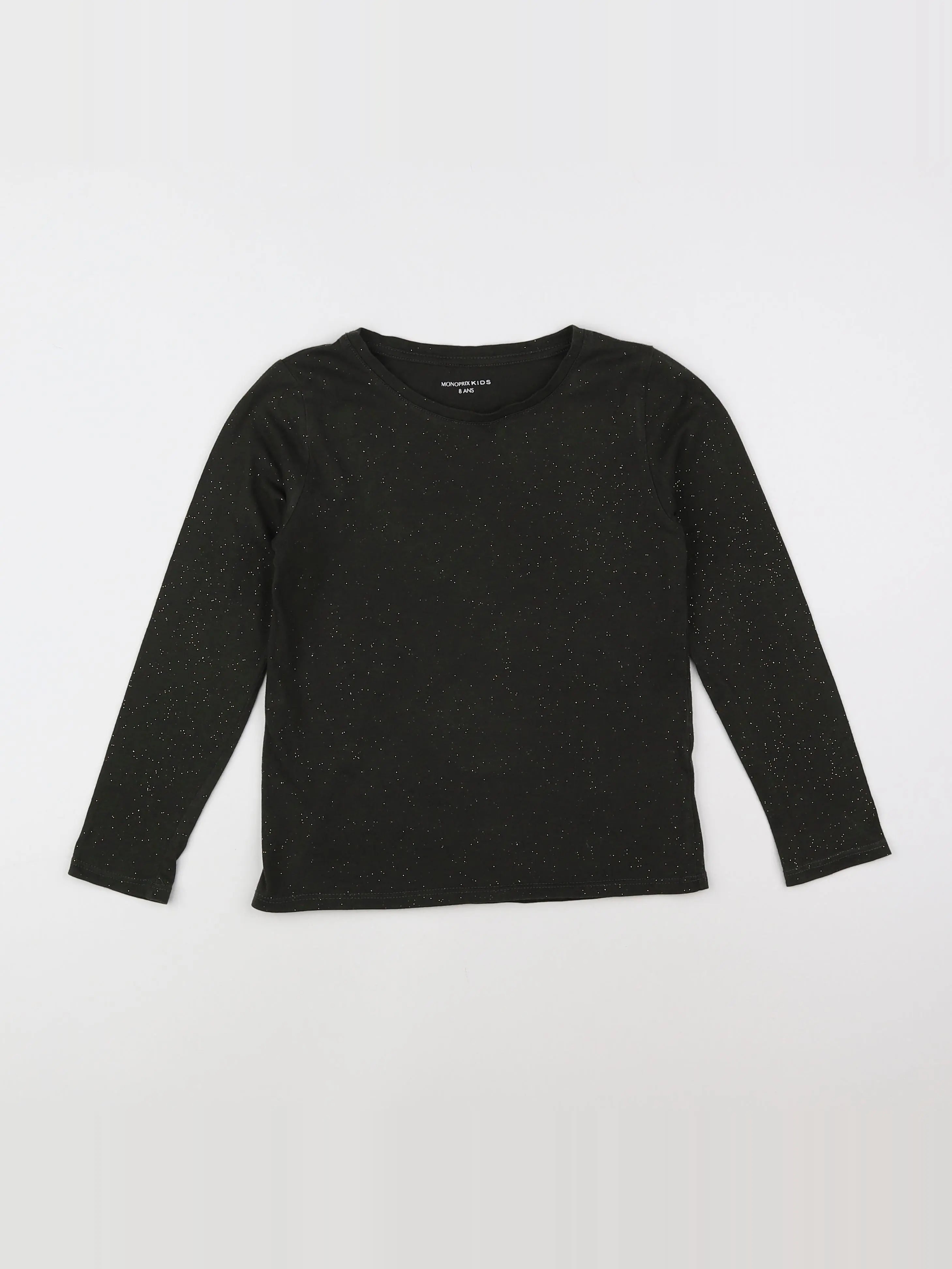 Monoprix - tee-shirt gris, or - 8 ans