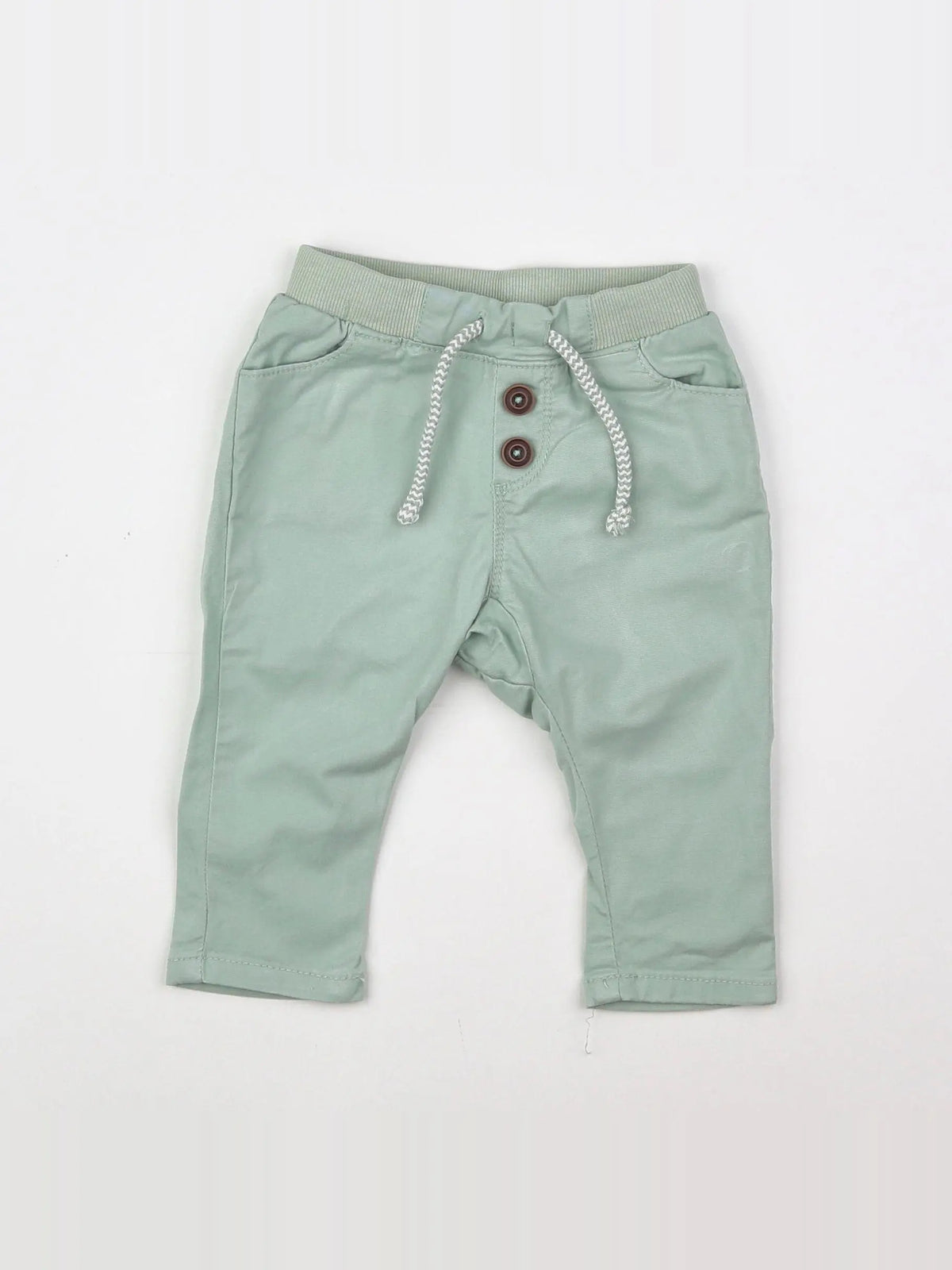 Tape à l'oeil - pantalon vert - 6 mois