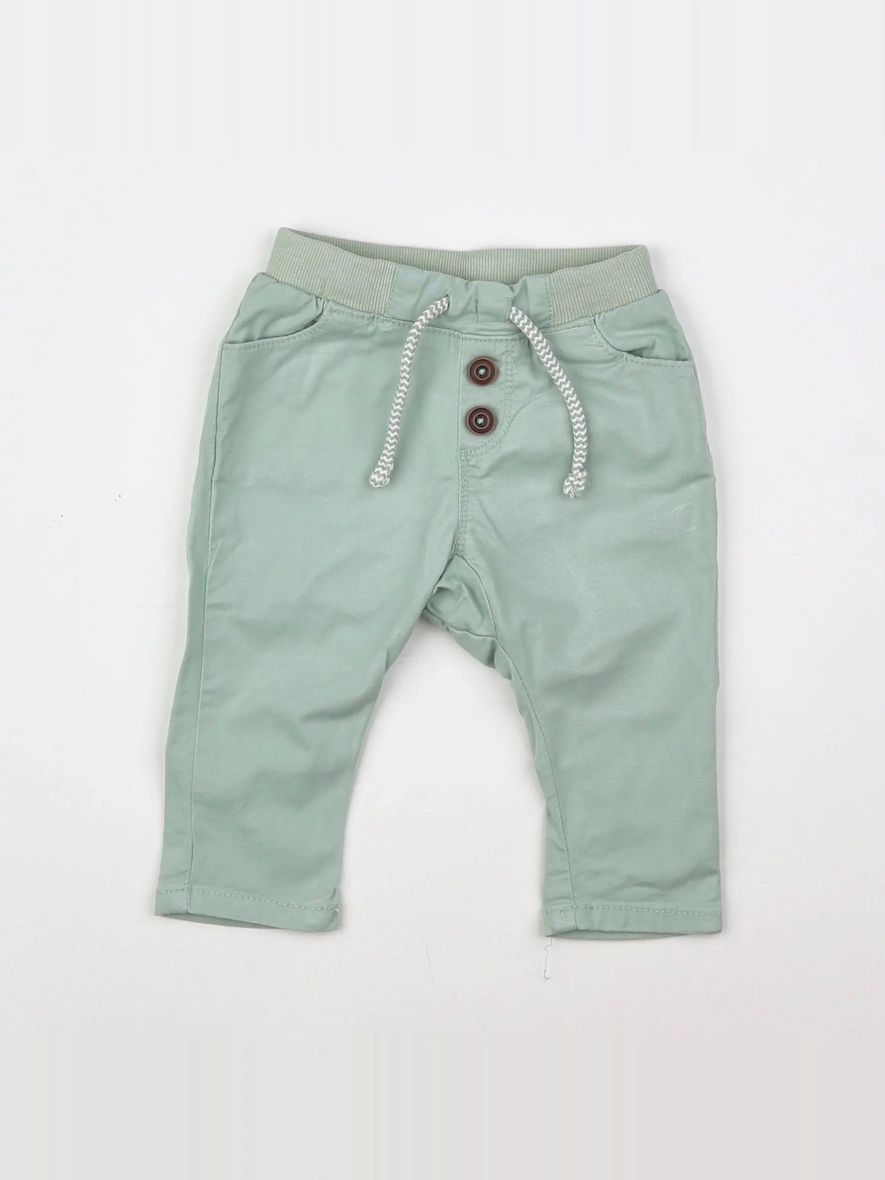 Tape à l'oeil - pantalon vert - 6 mois