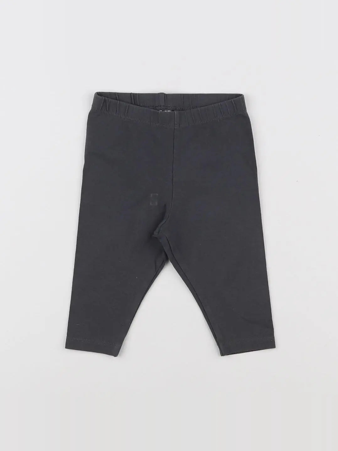 H&M - legging gris - 2/4 mois