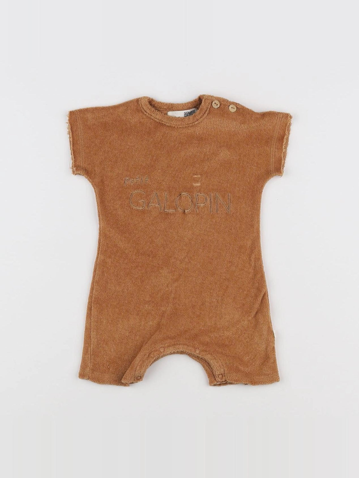Les Petites Choses - combinaison marron - 3 mois