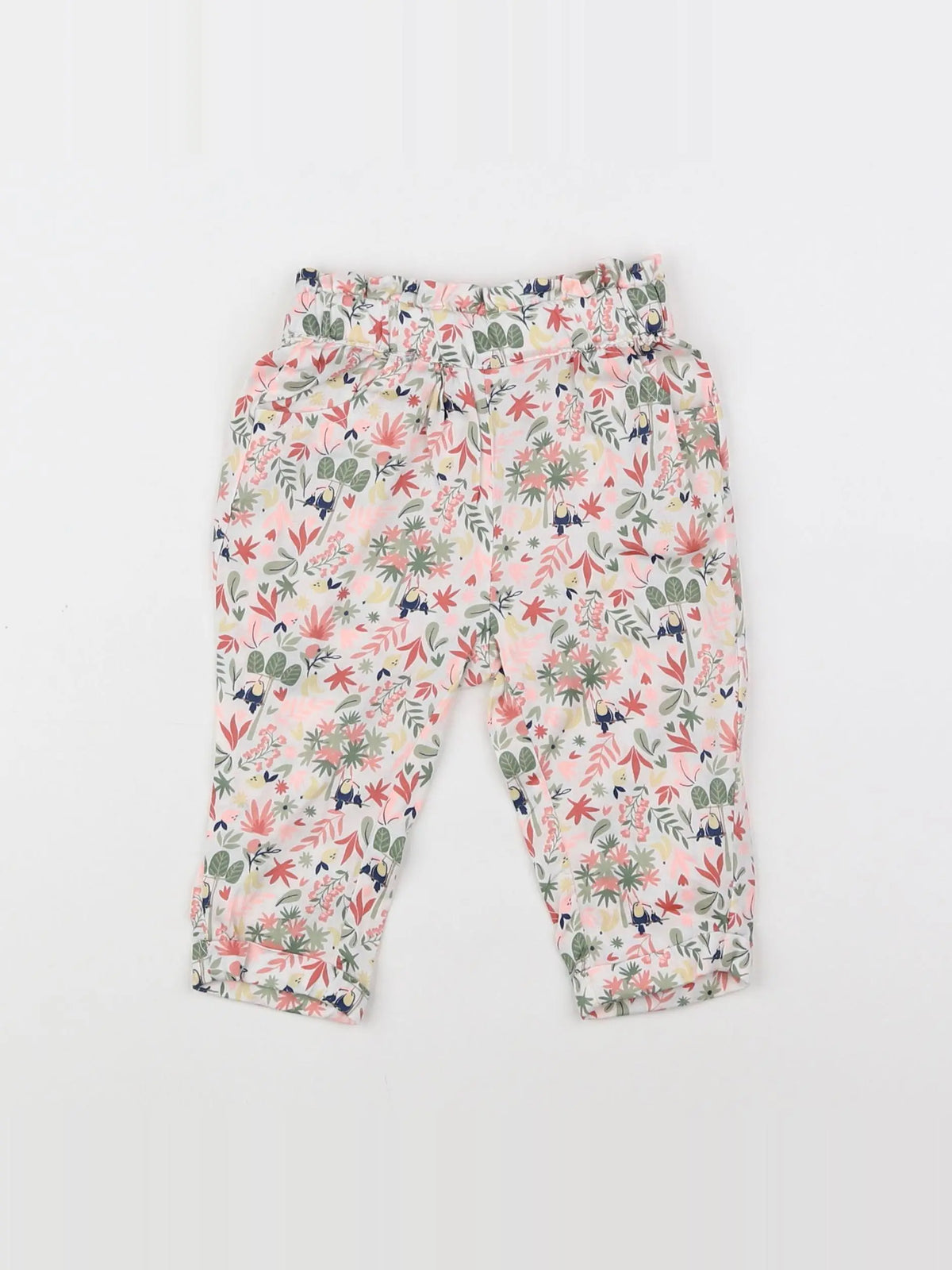 Tape à l'oeil - pantalon blanc - 6 mois