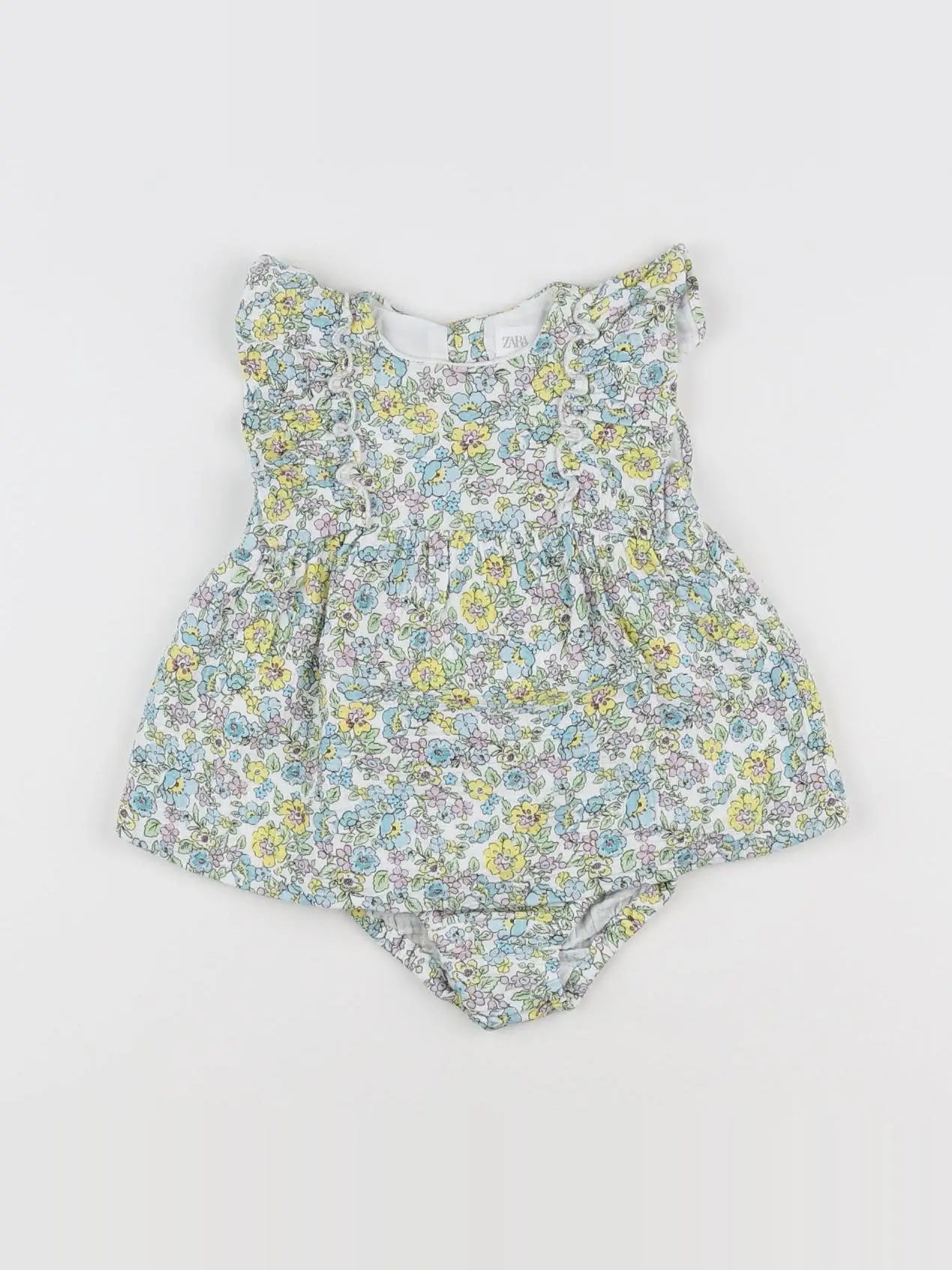 Zara - robe multicolore - 3/6 mois