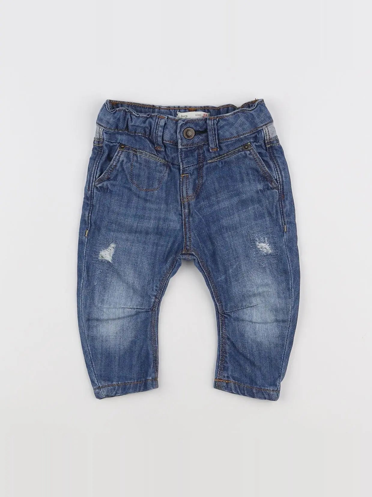 Zara - jean bleu - 3/6 mois