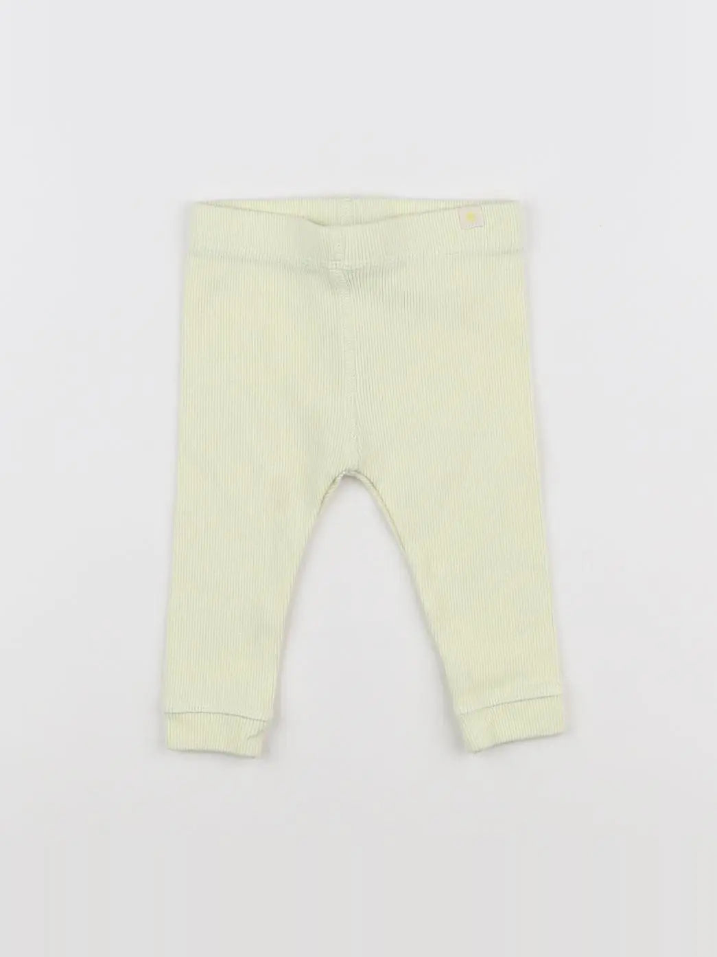 Zara - legging jaune - 3 mois