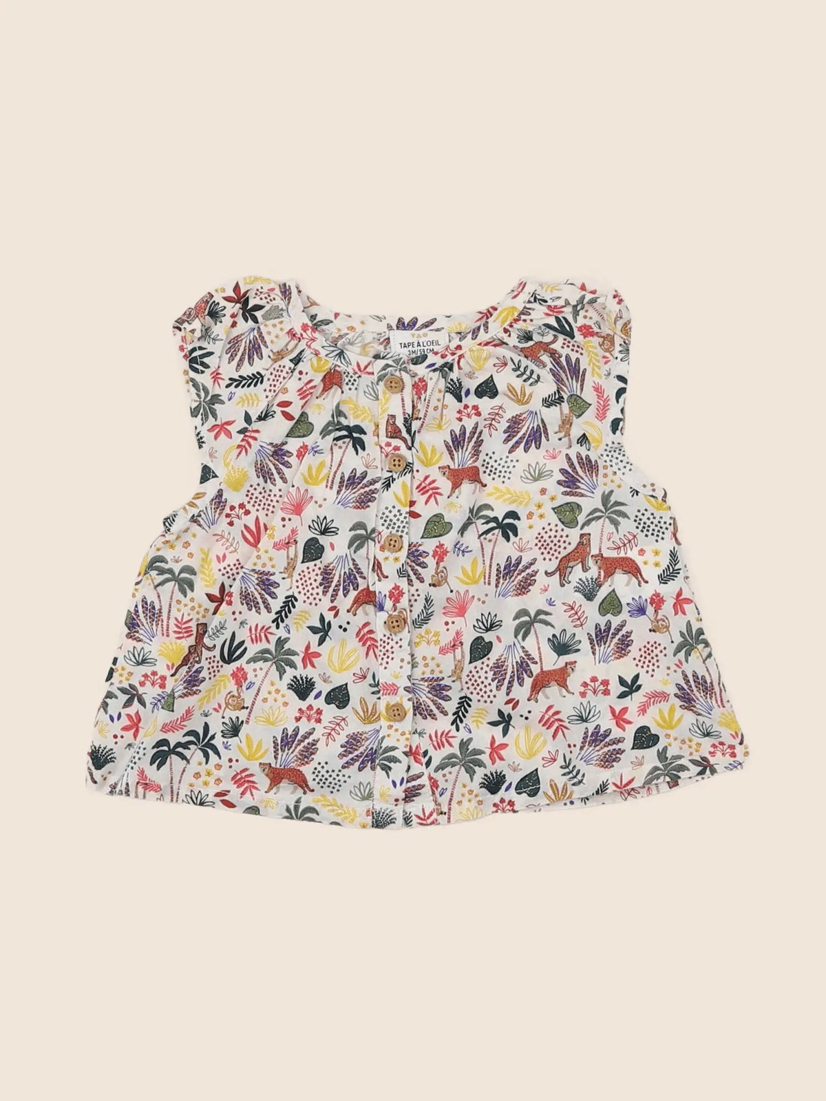 Tape à l'oeil - blouse multicolore - 3 mois