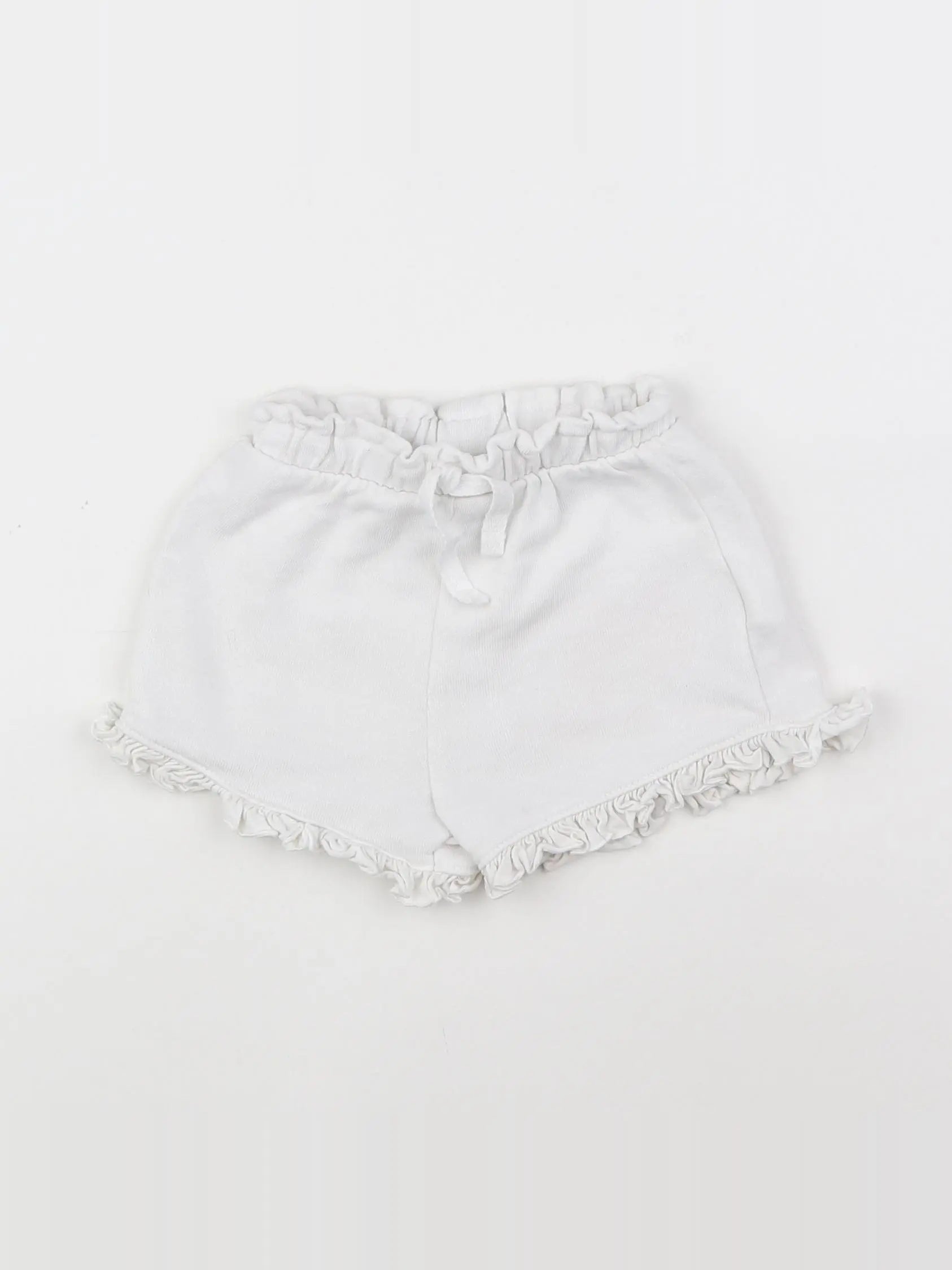 Zara - short blanc - 9/12 mois