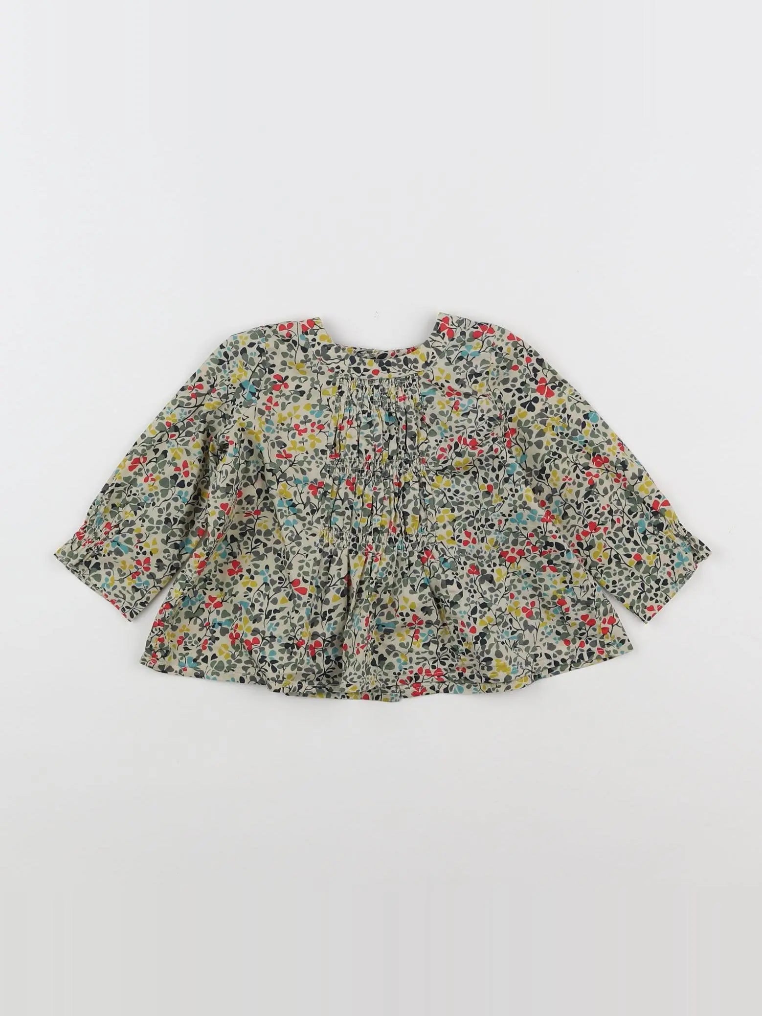 Bonpoint - blouse multicolore - 12 mois