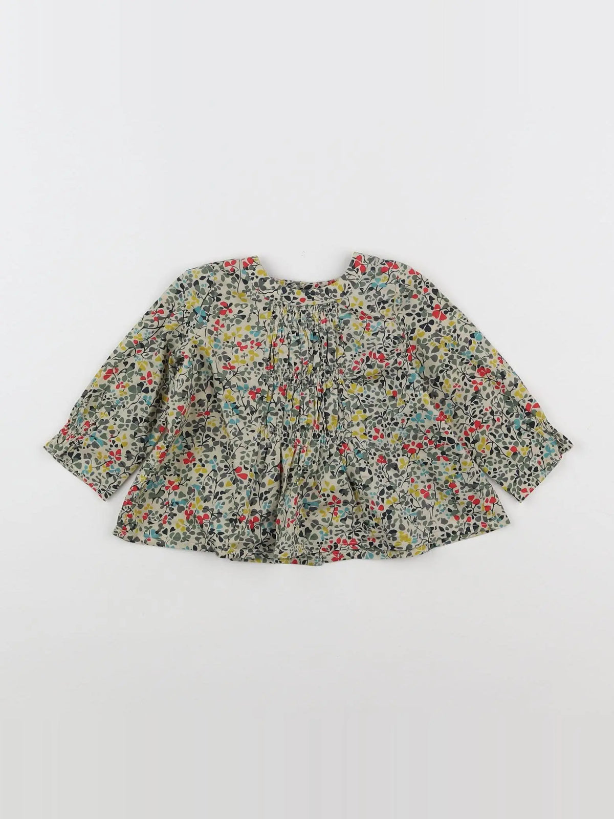 Bonpoint - blouse multicolore - 12 mois