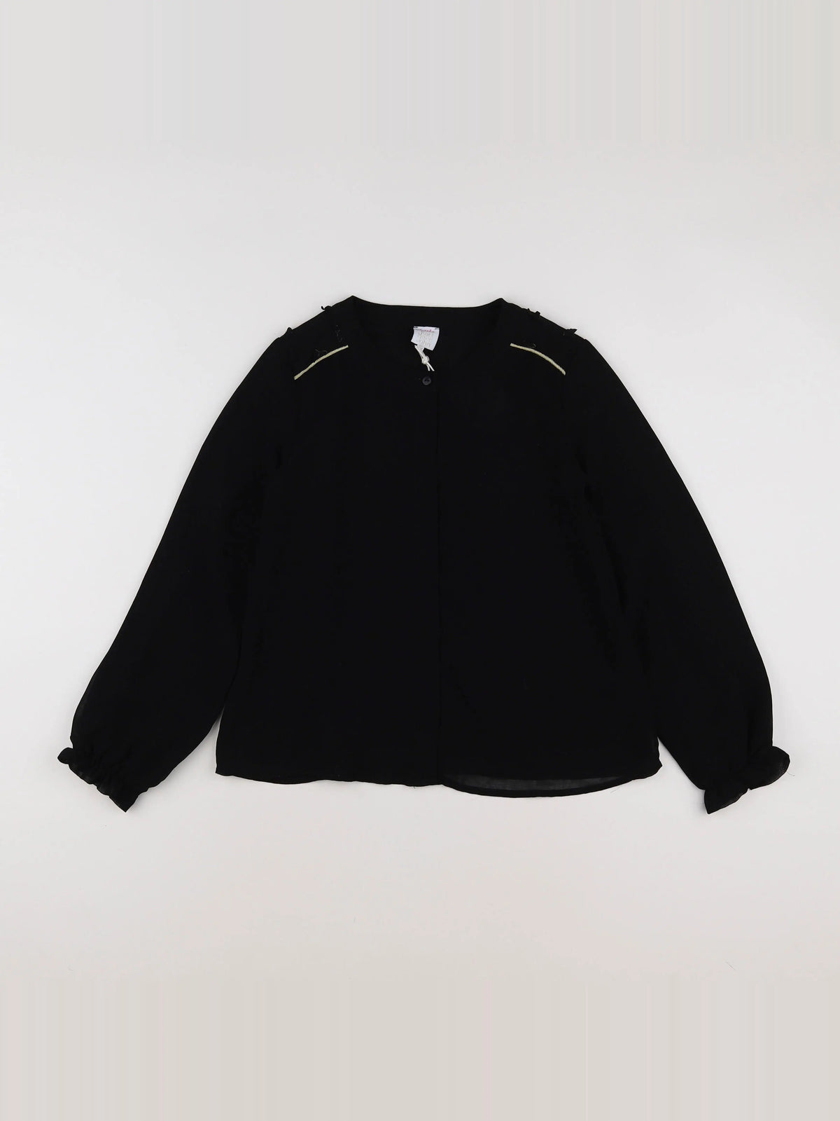 Little Karl Marc John - blouse noir (état neuf) - 12 ans