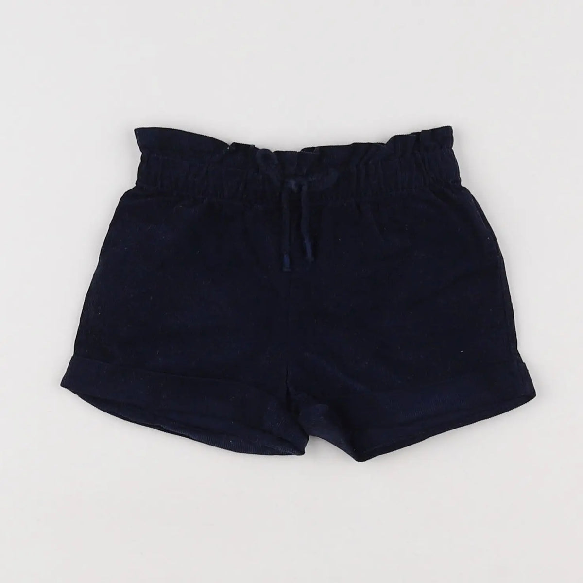 Vertbaudet - short bleu - 12 mois