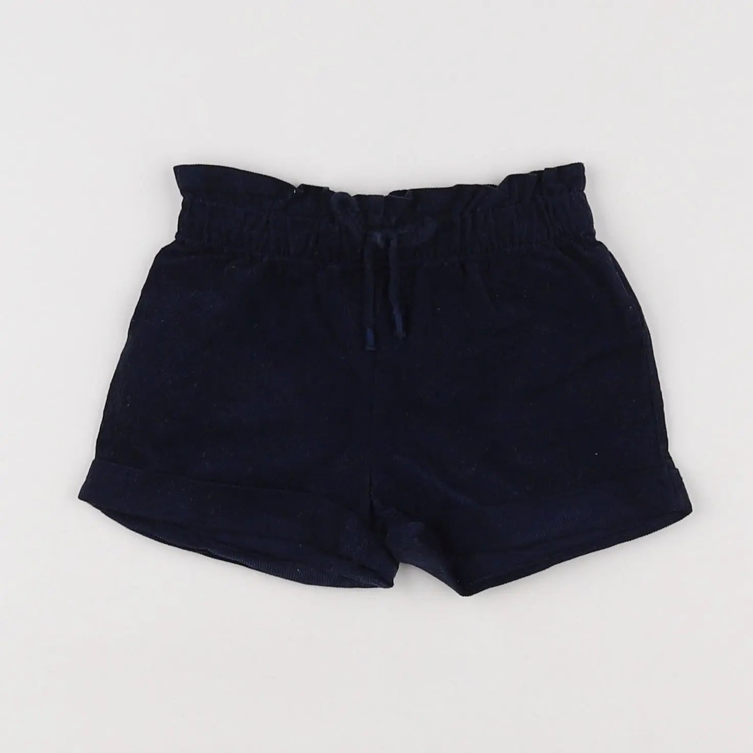 Vertbaudet - short bleu - 12 mois