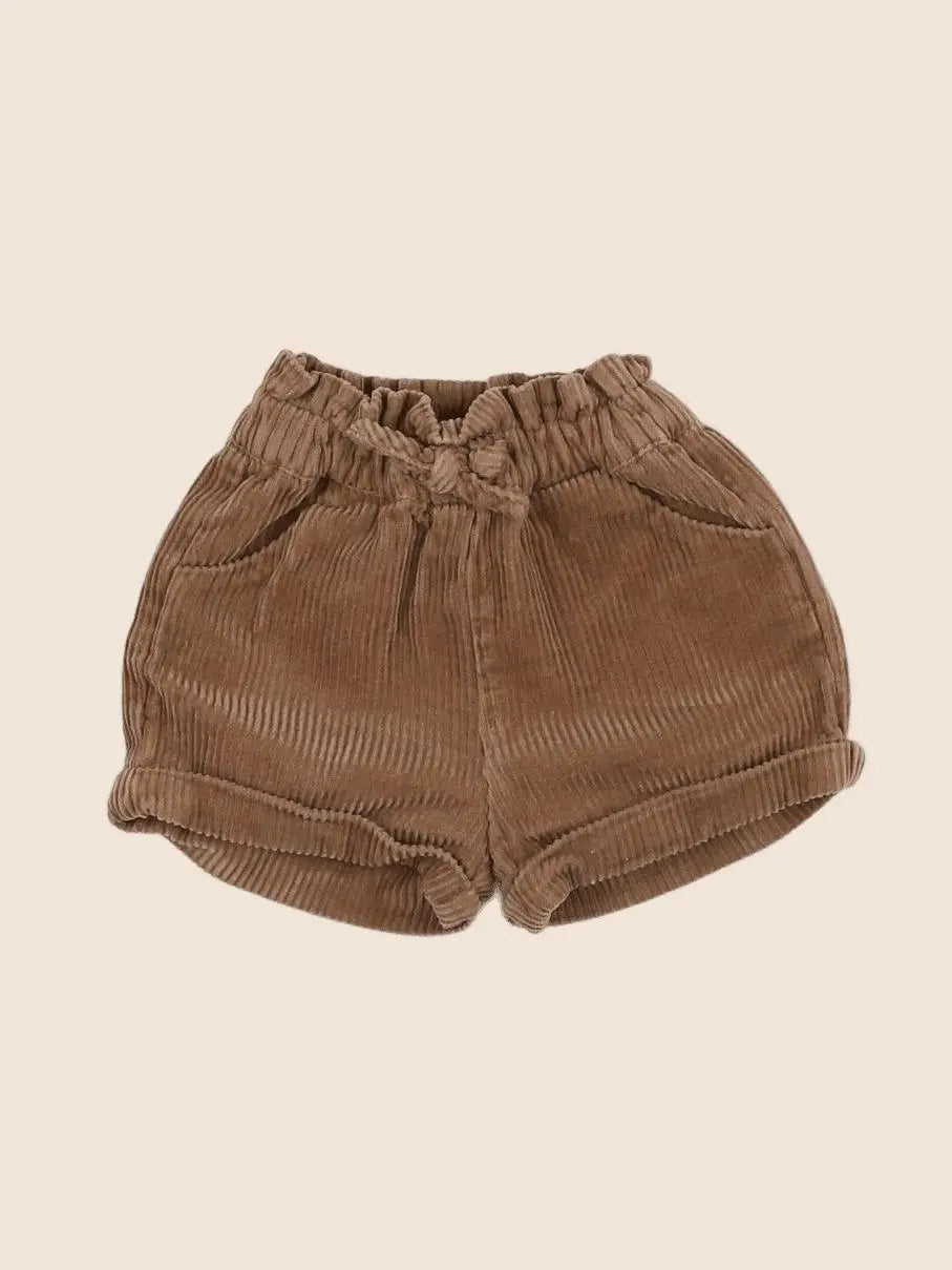 Vertbaudet - short marron - 3 mois