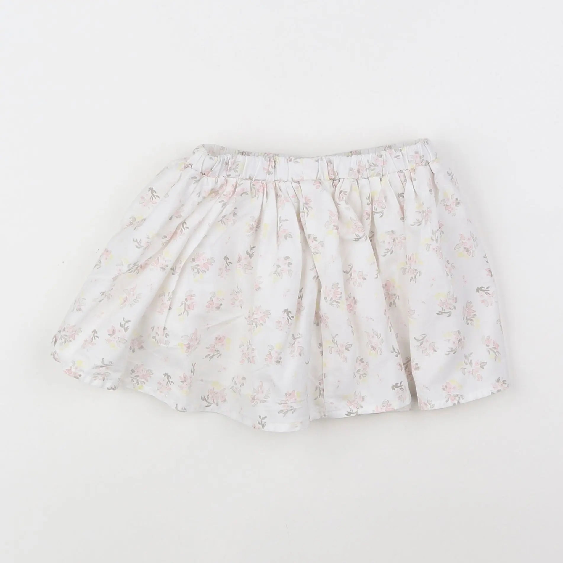 Vertbaudet - jupe blanc - 2 ans