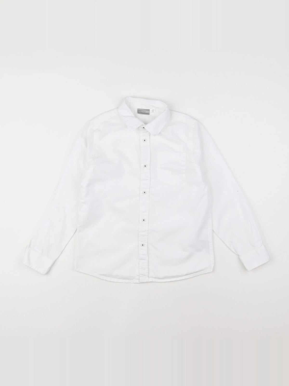 Vertbaudet - chemise blanc - 8 ans