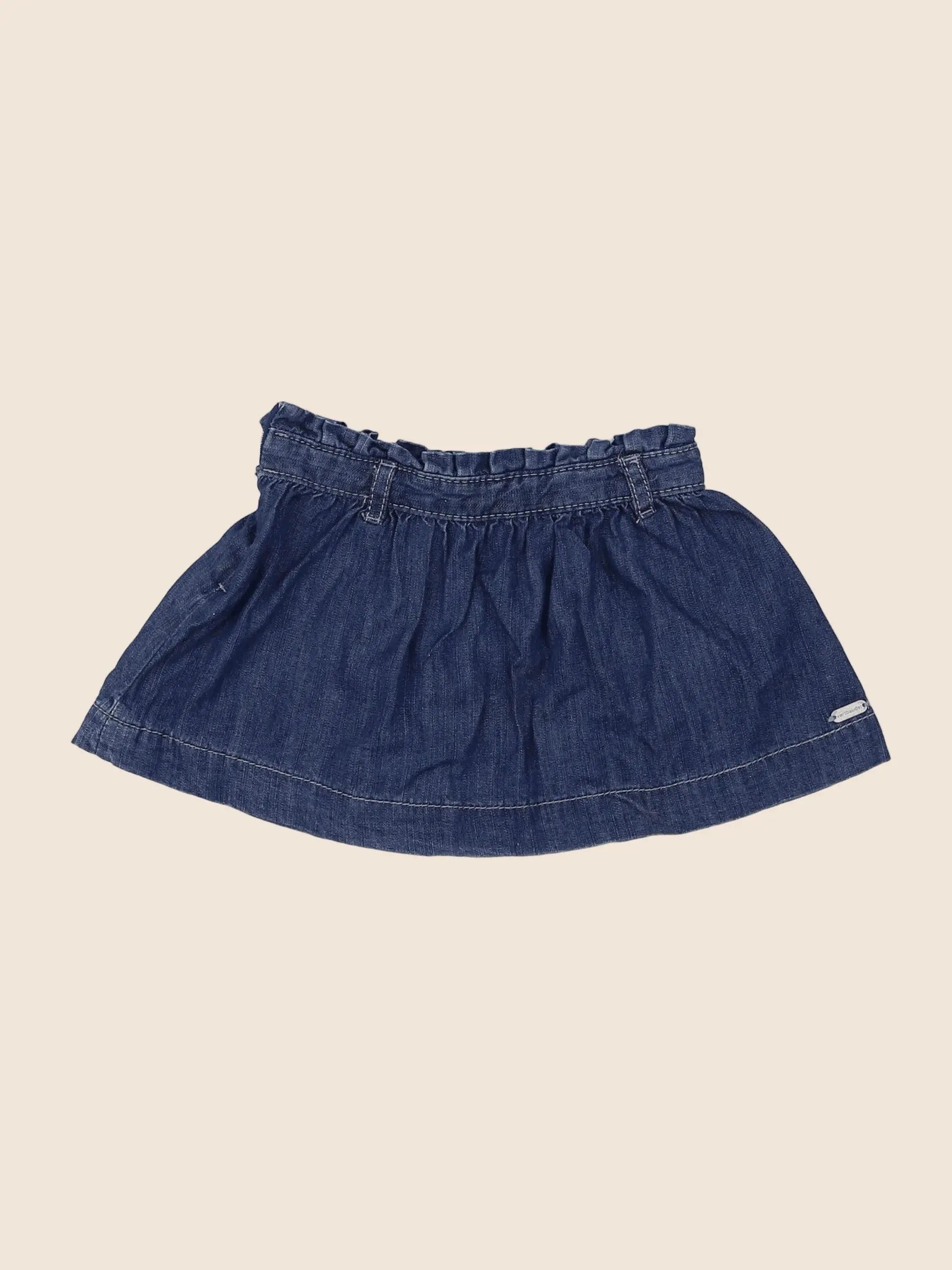 Vertbaudet - jupe bleu - 2 ans