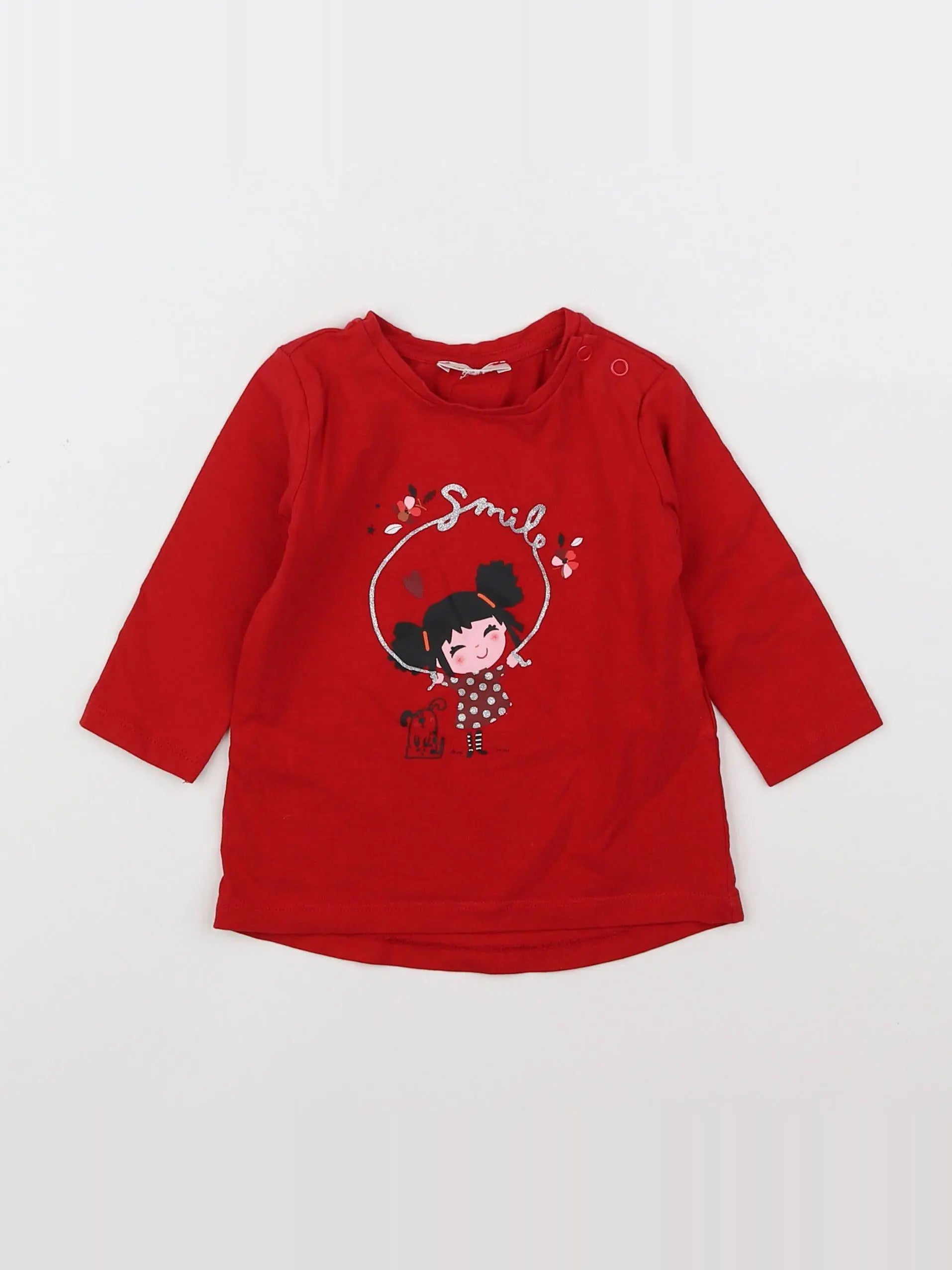 Catimini - robe rouge - 6 mois