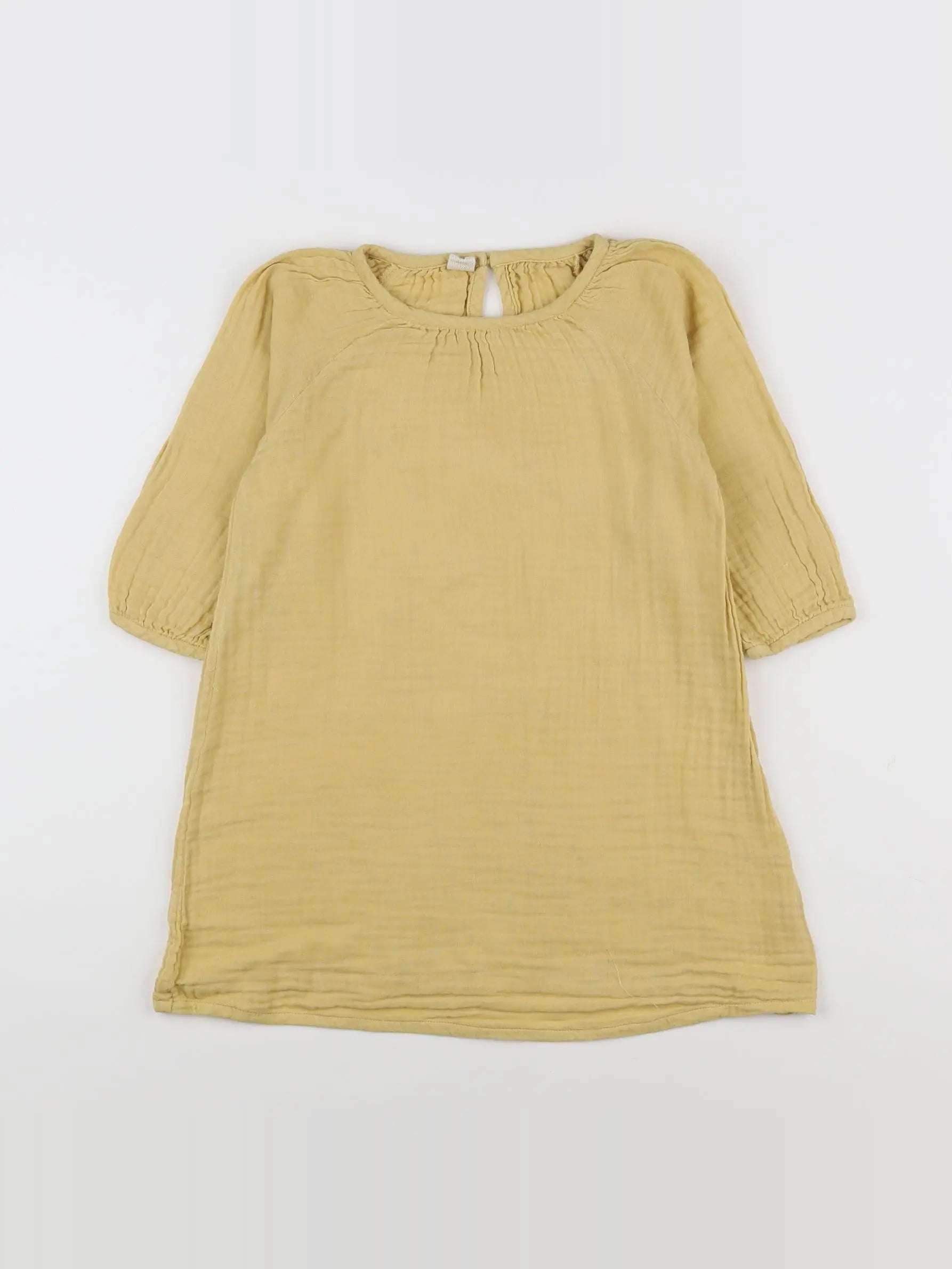 Numero 74 - robe jaune - 12 ans