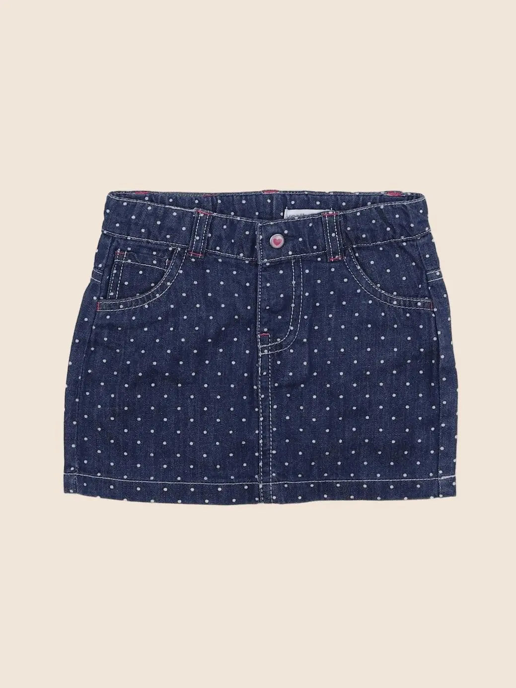 Vertbaudet - jupe bleu - 18 mois