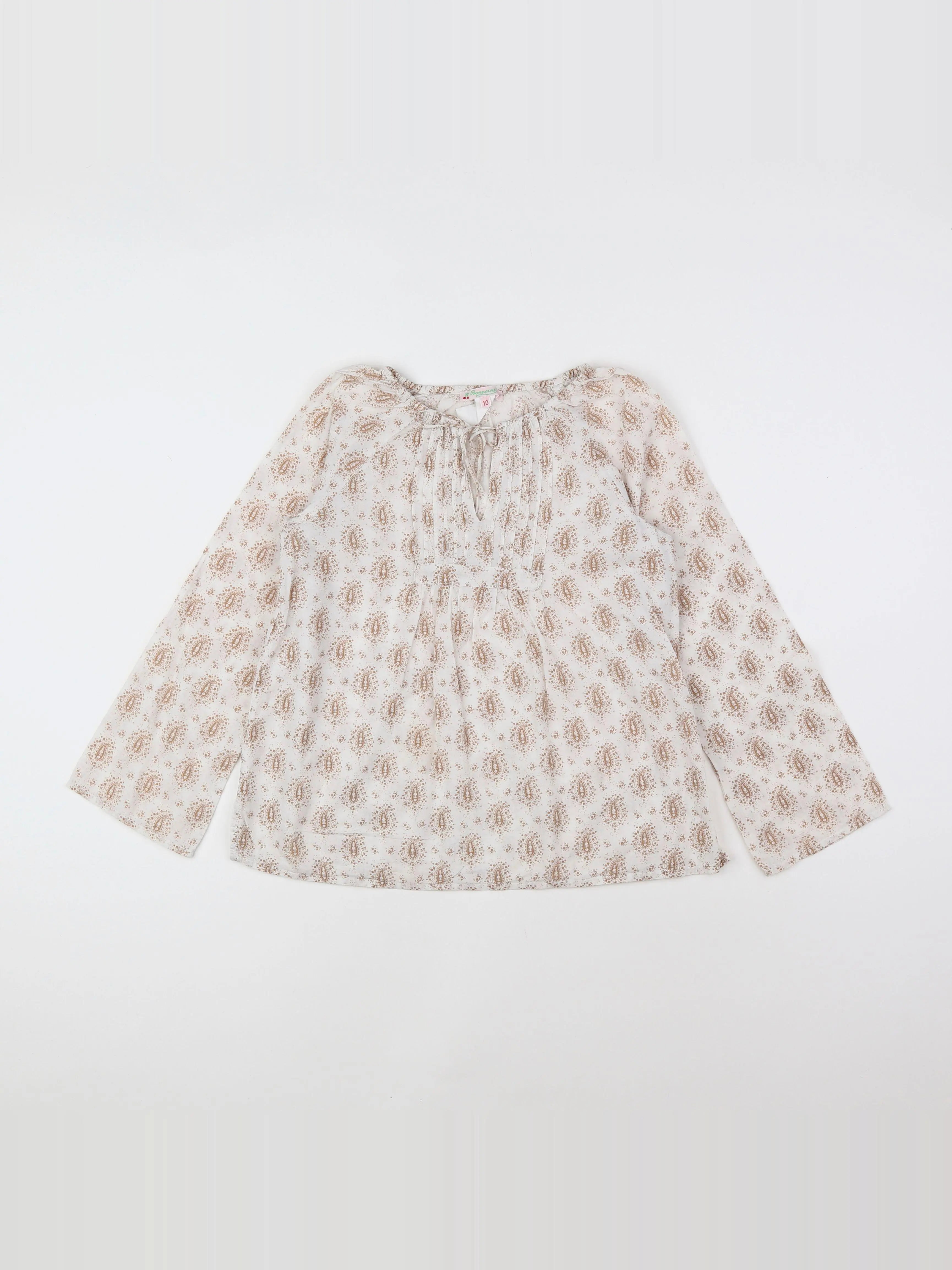 Bonpoint - blouse blanc - 10 ans