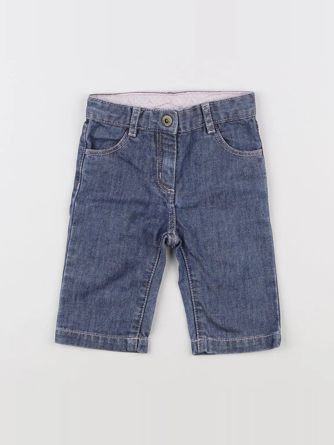 Jacadi - jean bleu - 6 mois