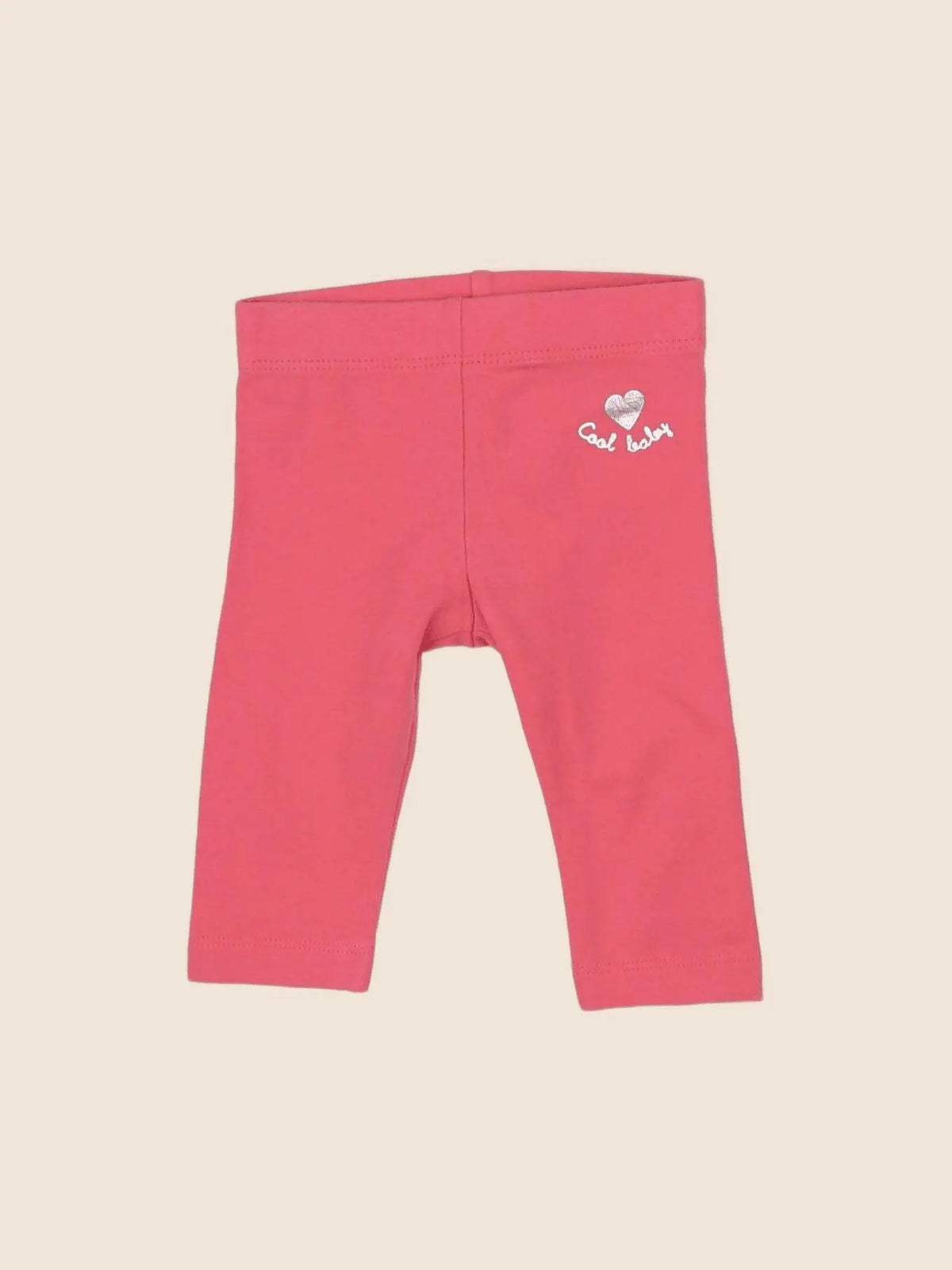 Tape à l'oeil - legging rose - 3 mois