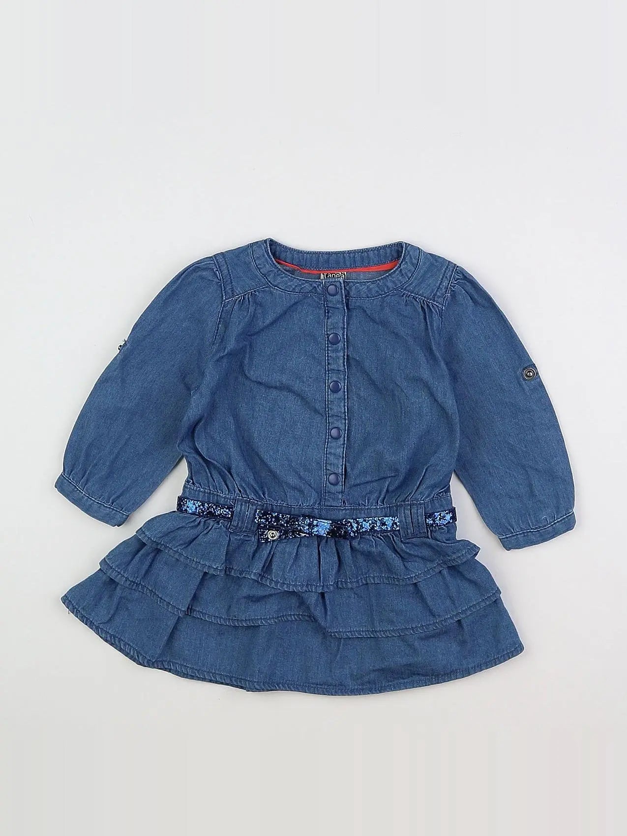 Tape à l'oeil - robe bleu - 6 mois
