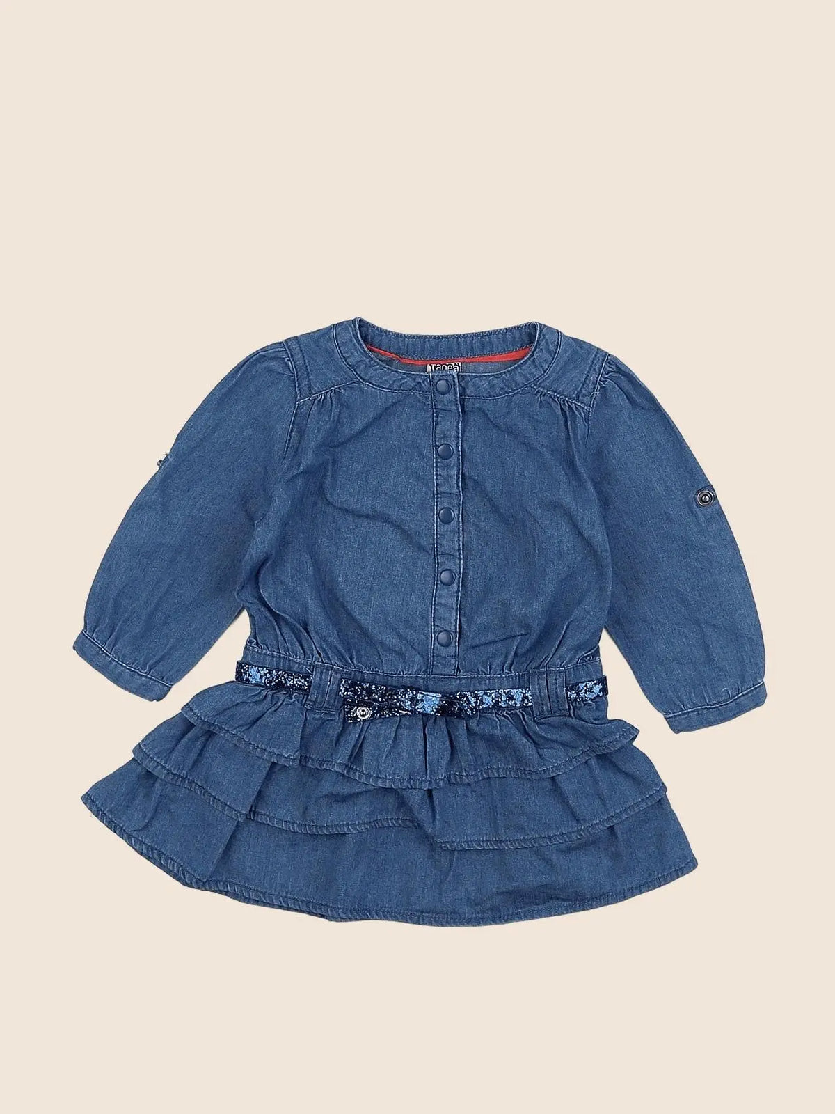 Tape à l'oeil - robe bleu - 6 mois