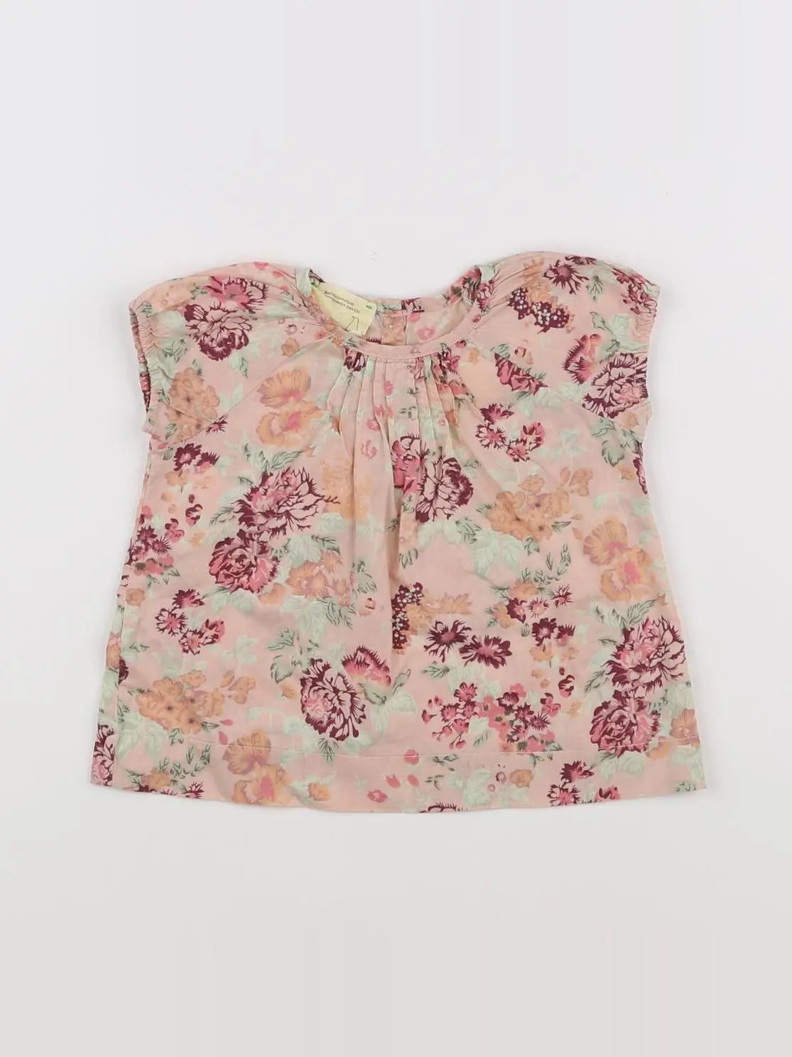 Monoprix - blouse multicolore - 6 mois