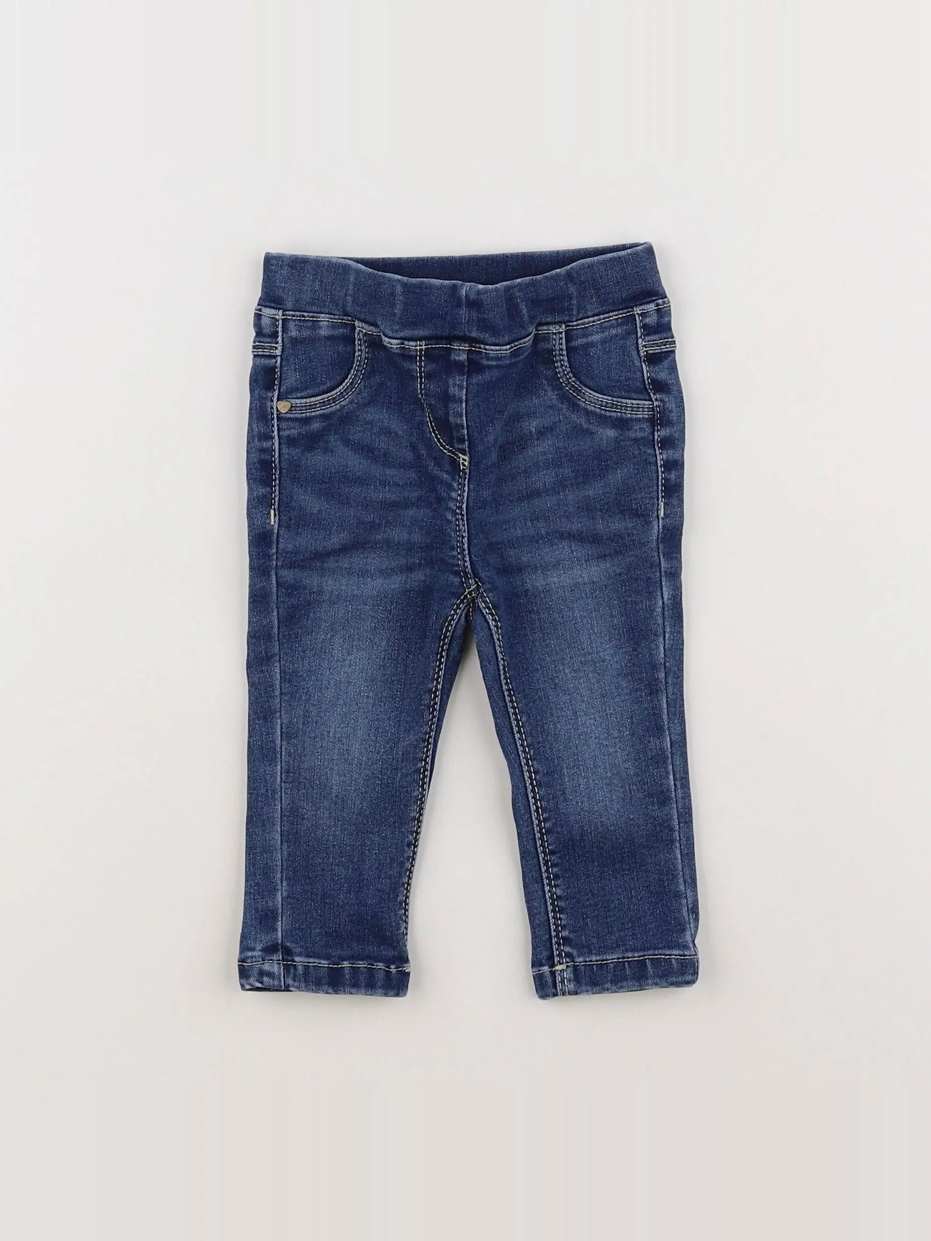 Tape à l'oeil - jegging bleu - 9 mois