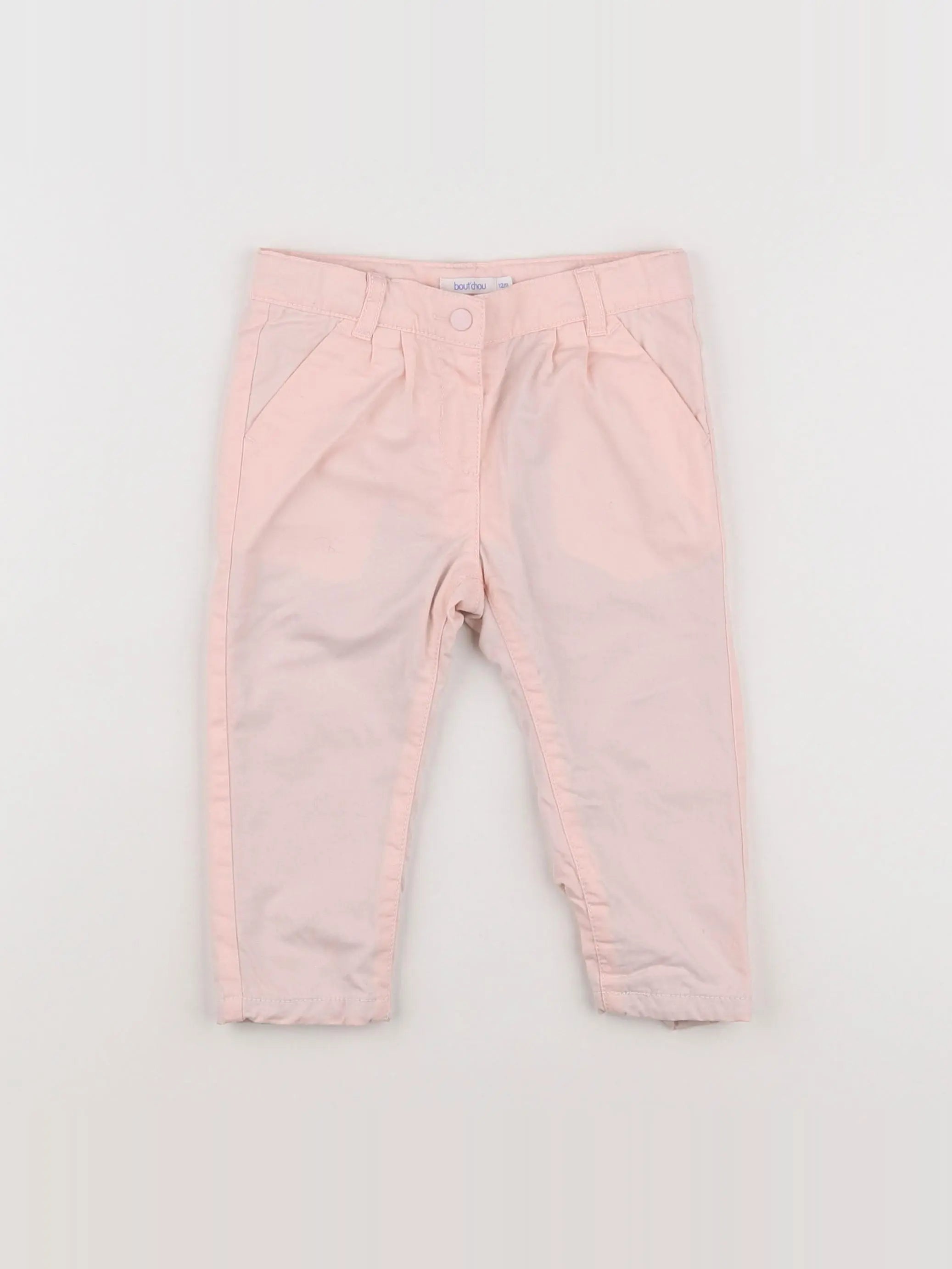 Boutchou - pantalon rose - 12 mois