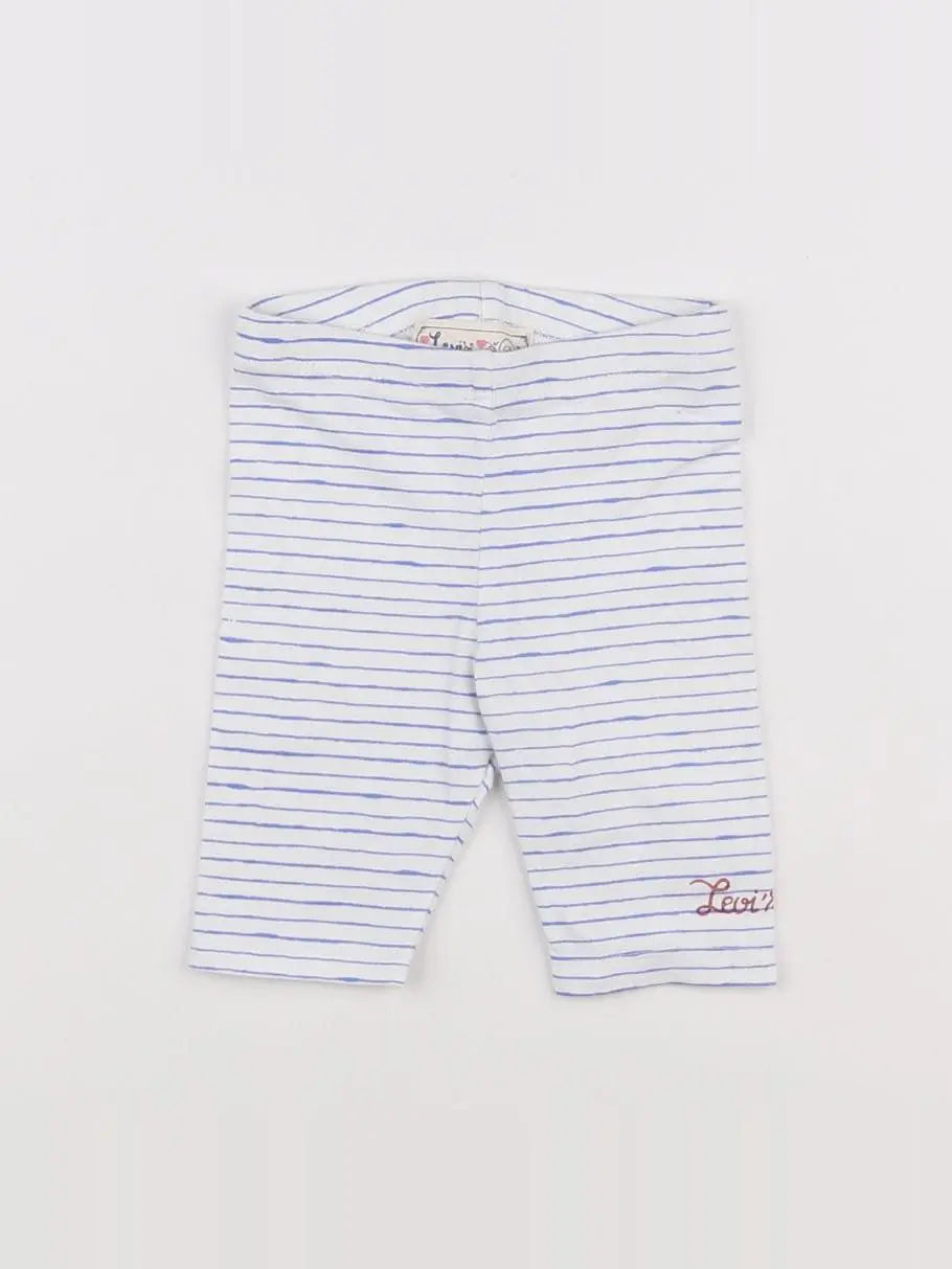 Levi's - legging bleu, blanc - 6 mois