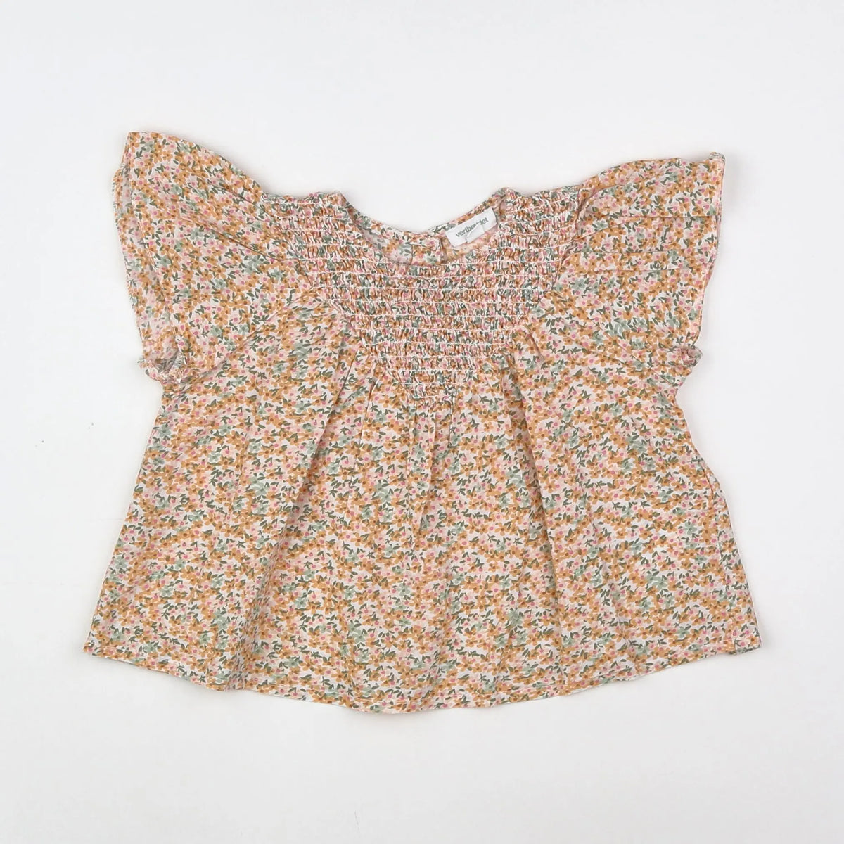 Vertbaudet - blouse multicolore - 12 mois